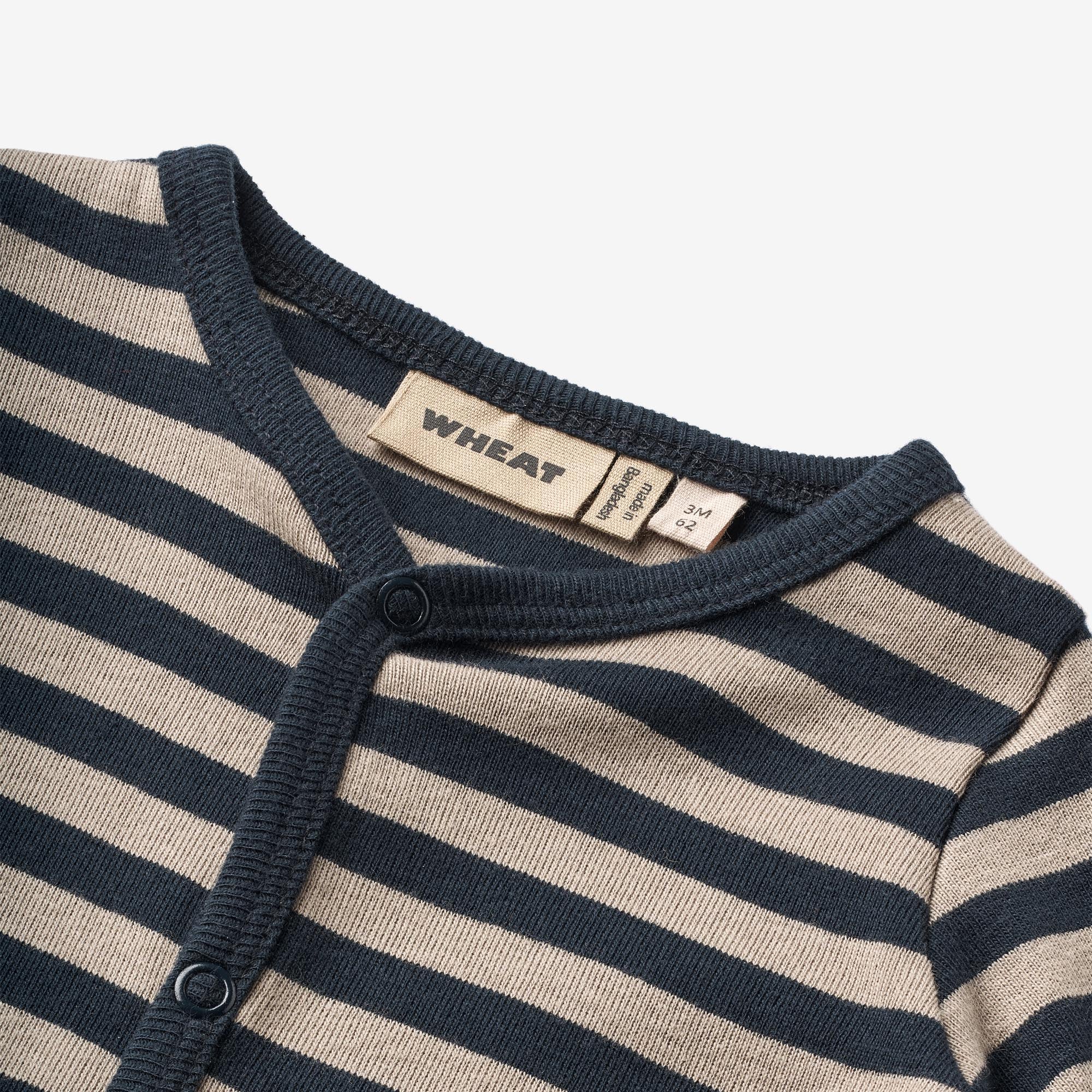Jumpsuit L/S Bendji - navy stripe - Image 3