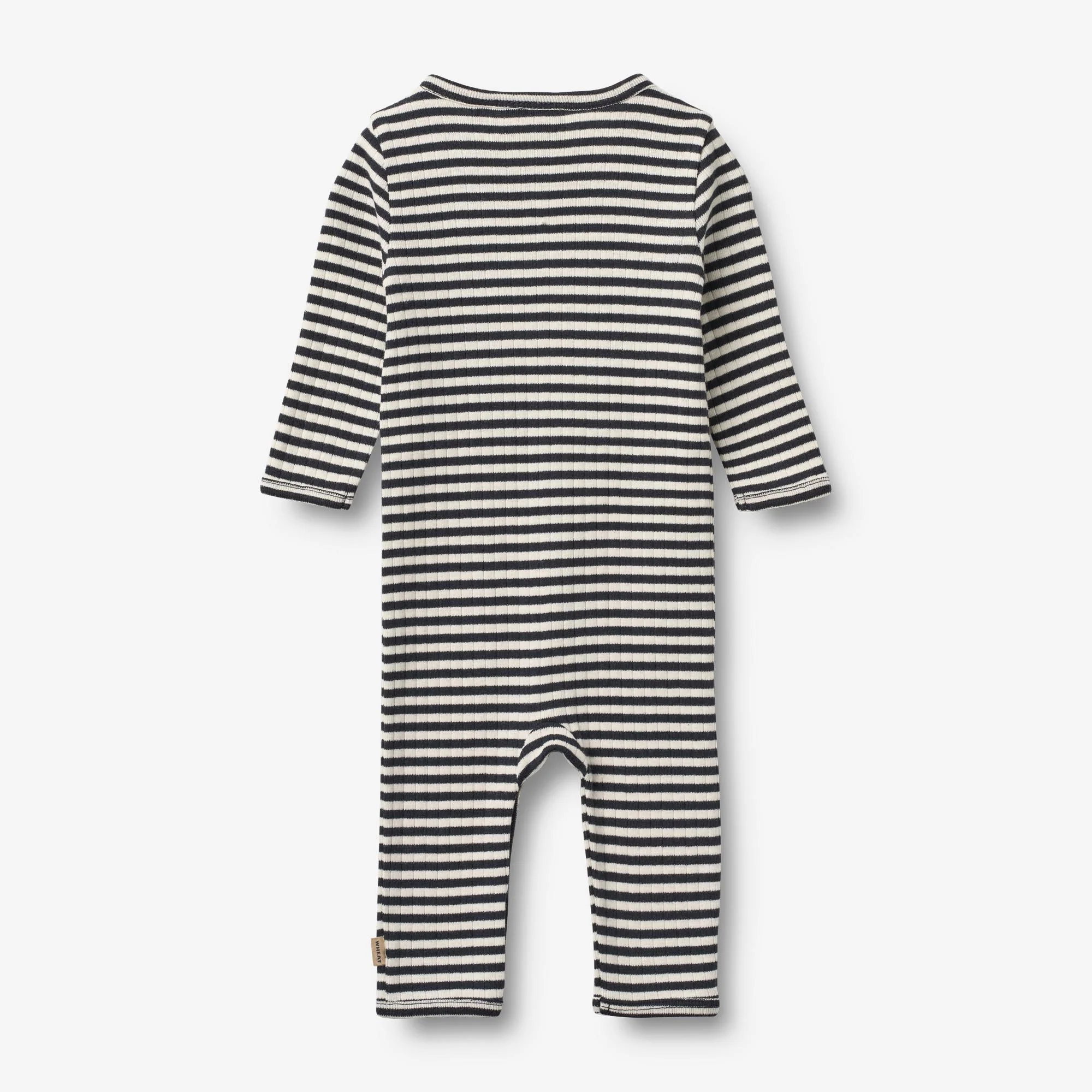 Jumpsuit L/S Dusty - navy rib stripe - Image 2