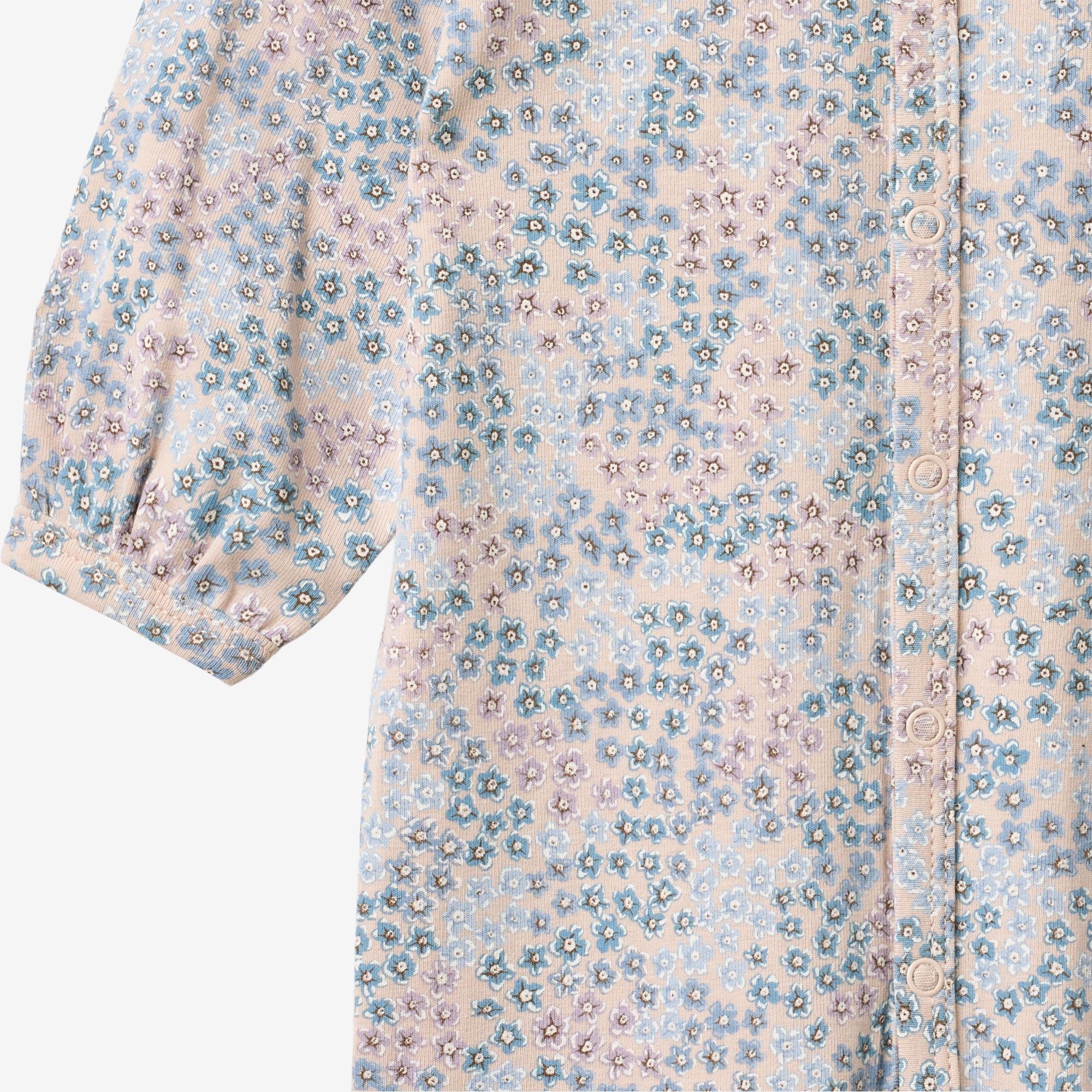 Jumpsuit L/S Felizia - powder blue flowers - Image 3