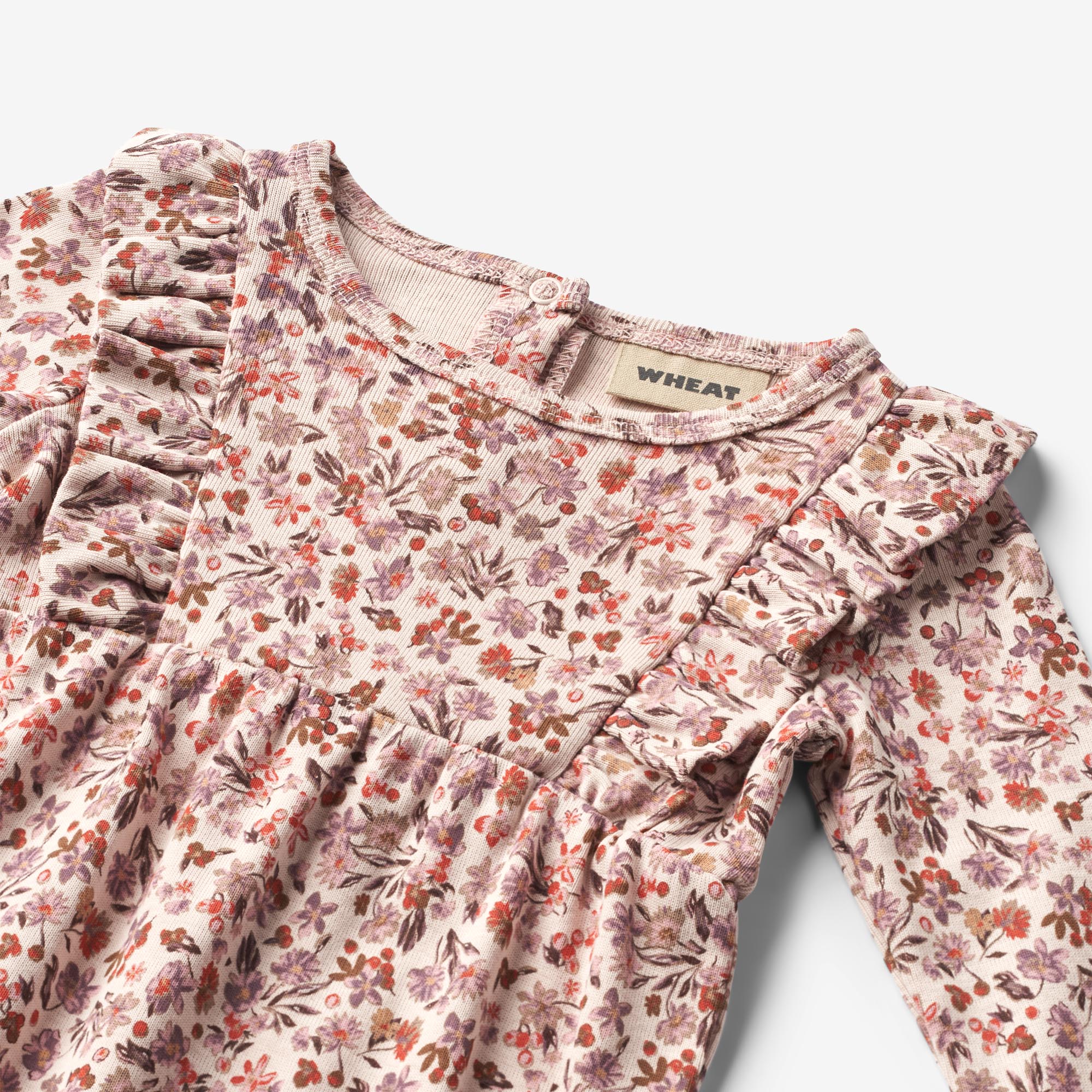 Jumpsuit L/S Kira - pale rose flowers - Image 3