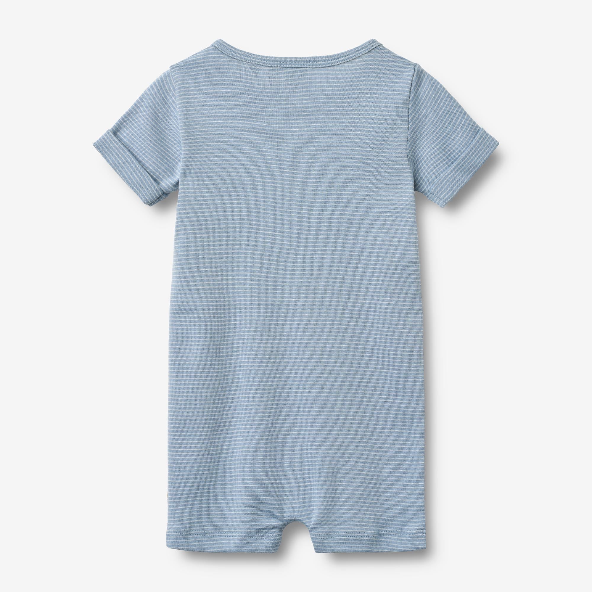 Jumpsuit S/S Alfred - faded blue stripe - Image 2
