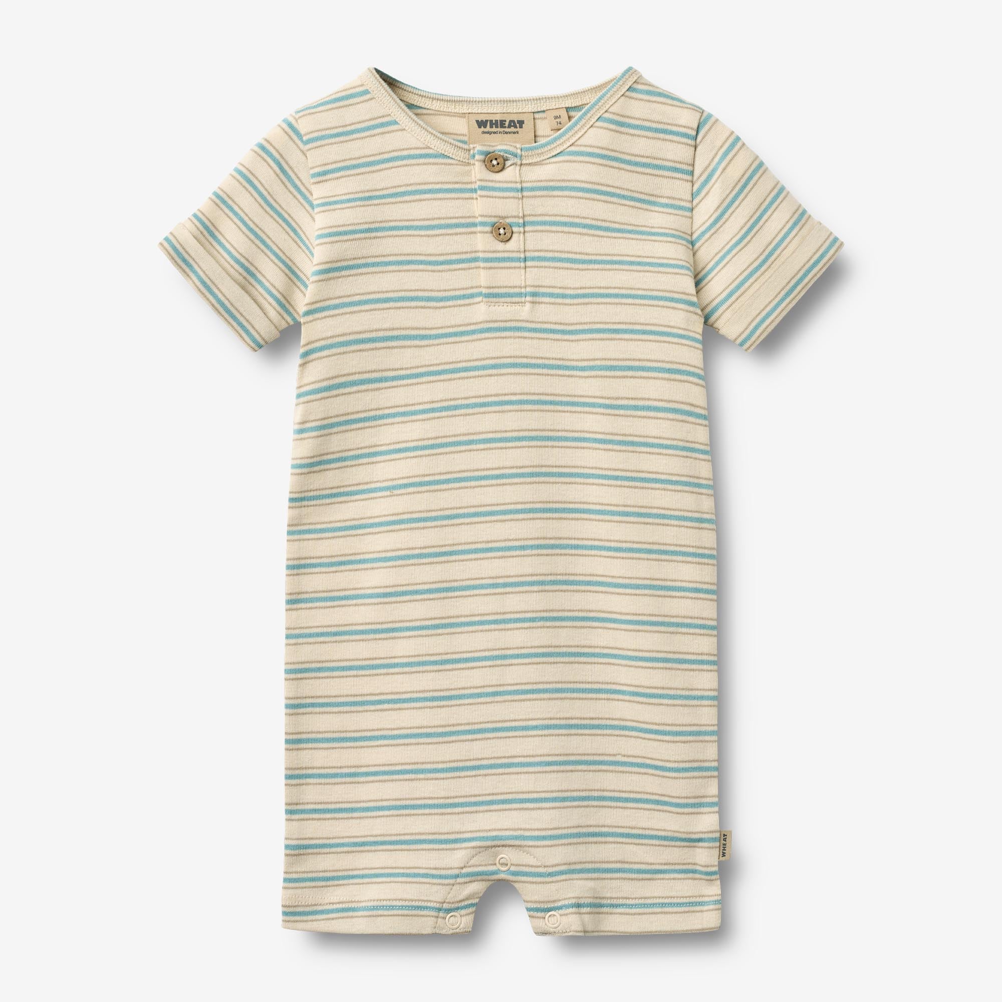 Jumpsuit S/S Alfred - spring lake stripe