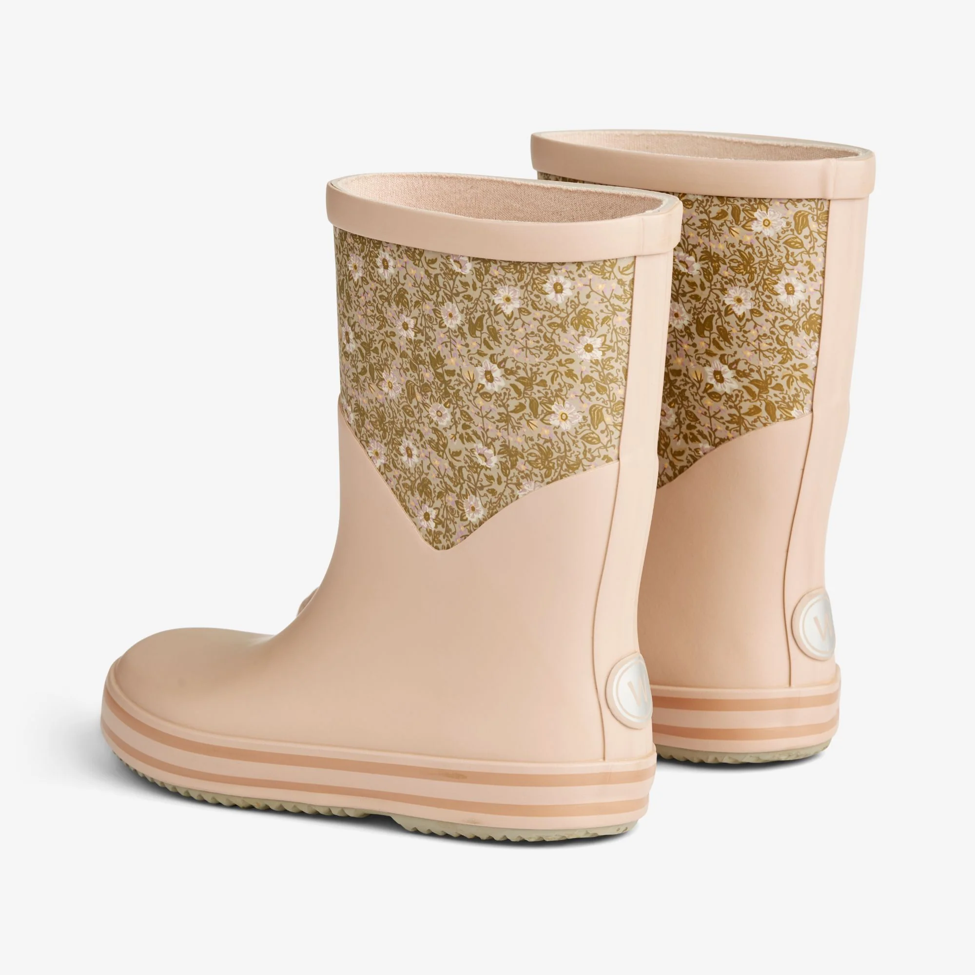 Juno Rubber Boot Print - pale lilac flowers - Image 5