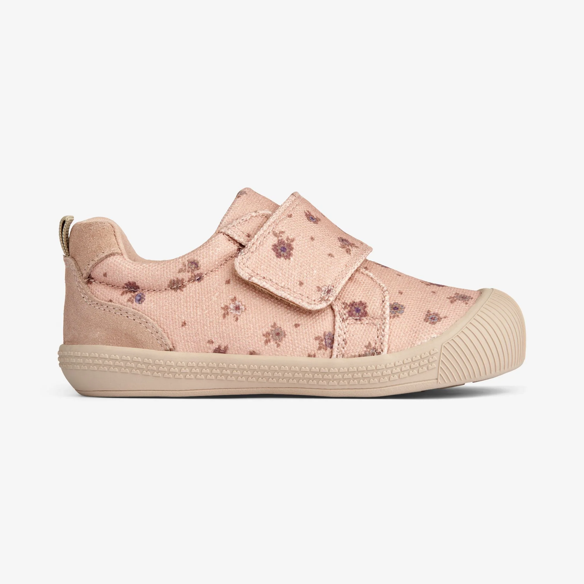 Kei Canvas Velcro | Baby - rose beige flowers - Image 2
