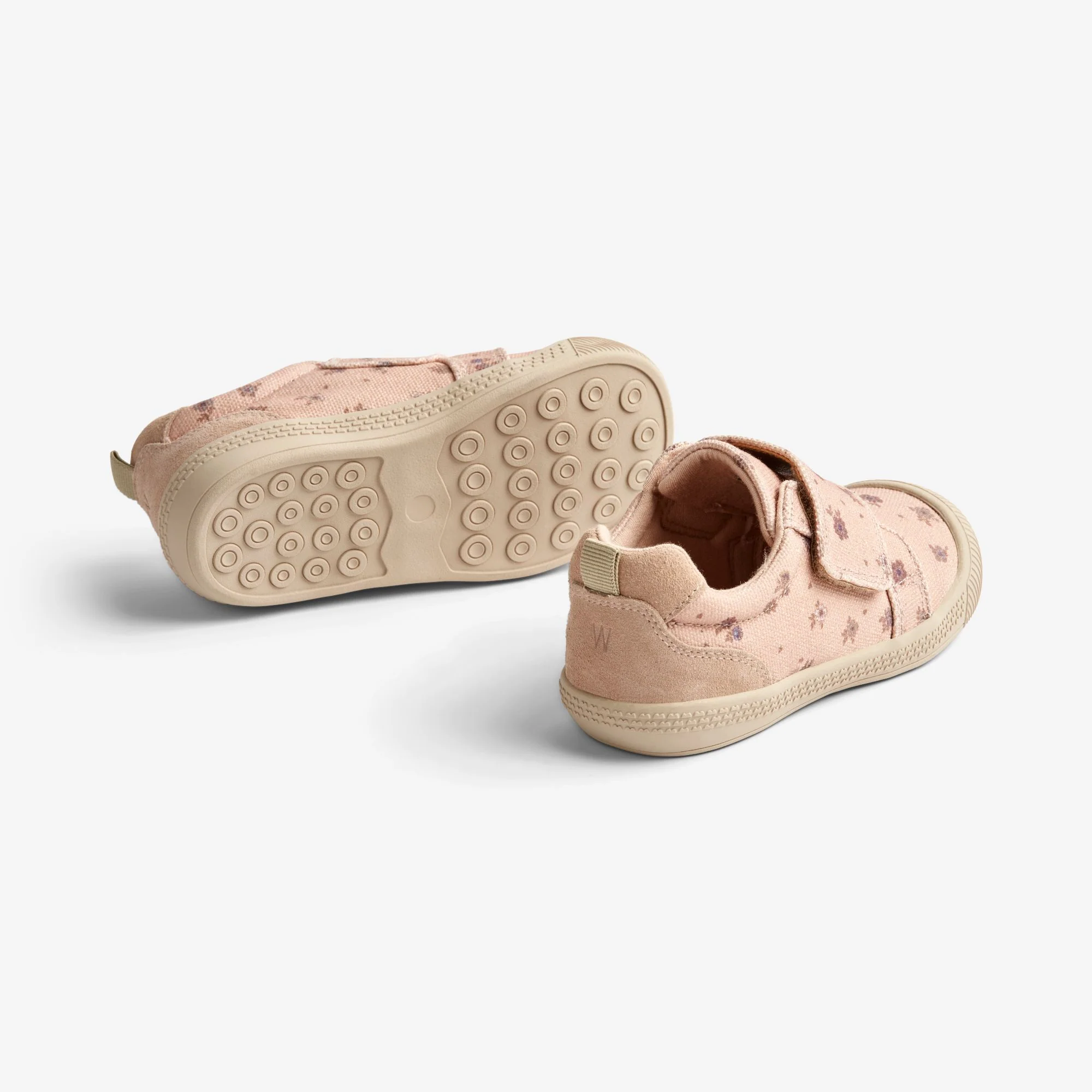 Kei Canvas Velcro | Baby - rose beige flowers - Image 3