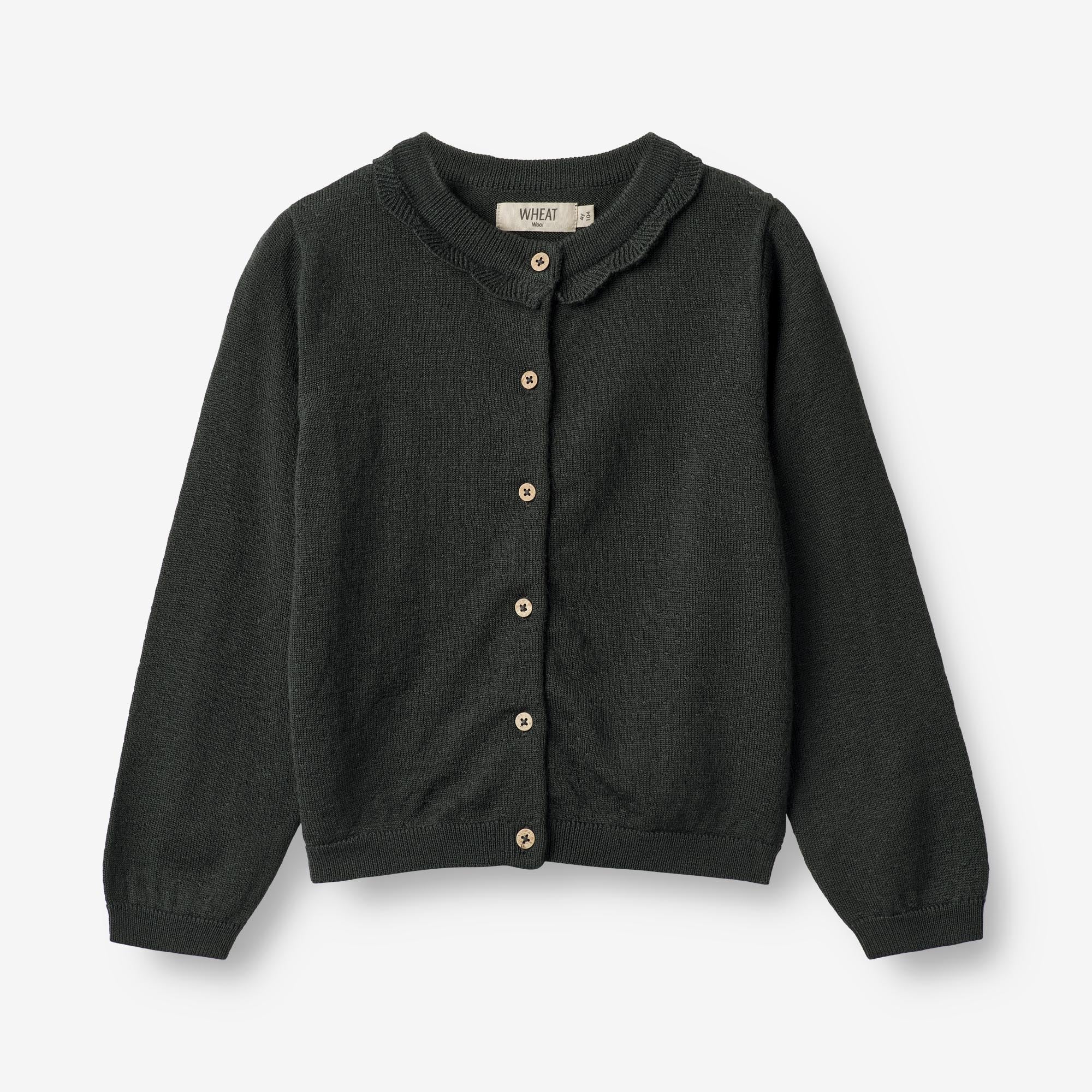 Knit Cardigan Amy - black coal