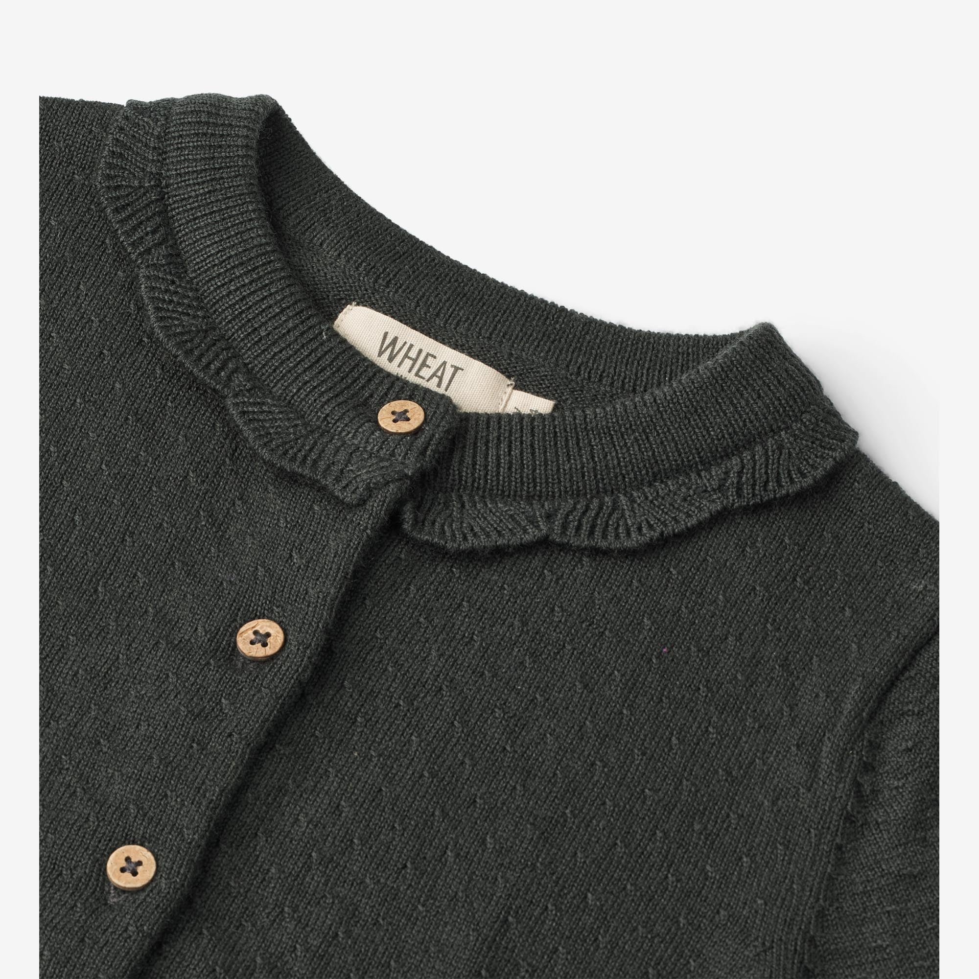 Knit Cardigan Amy - black coal - Image 3