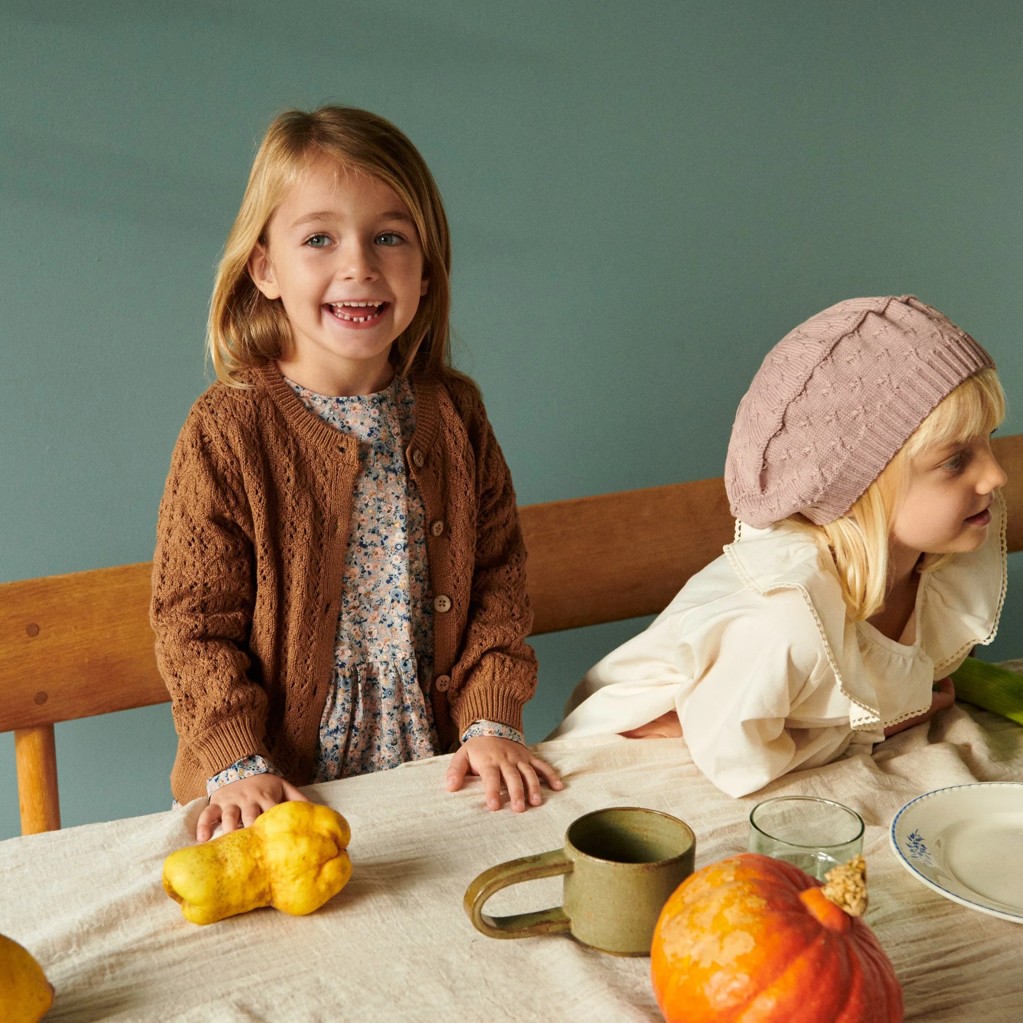 Knit Cardigan Celia | Baby - caramel - Image 2