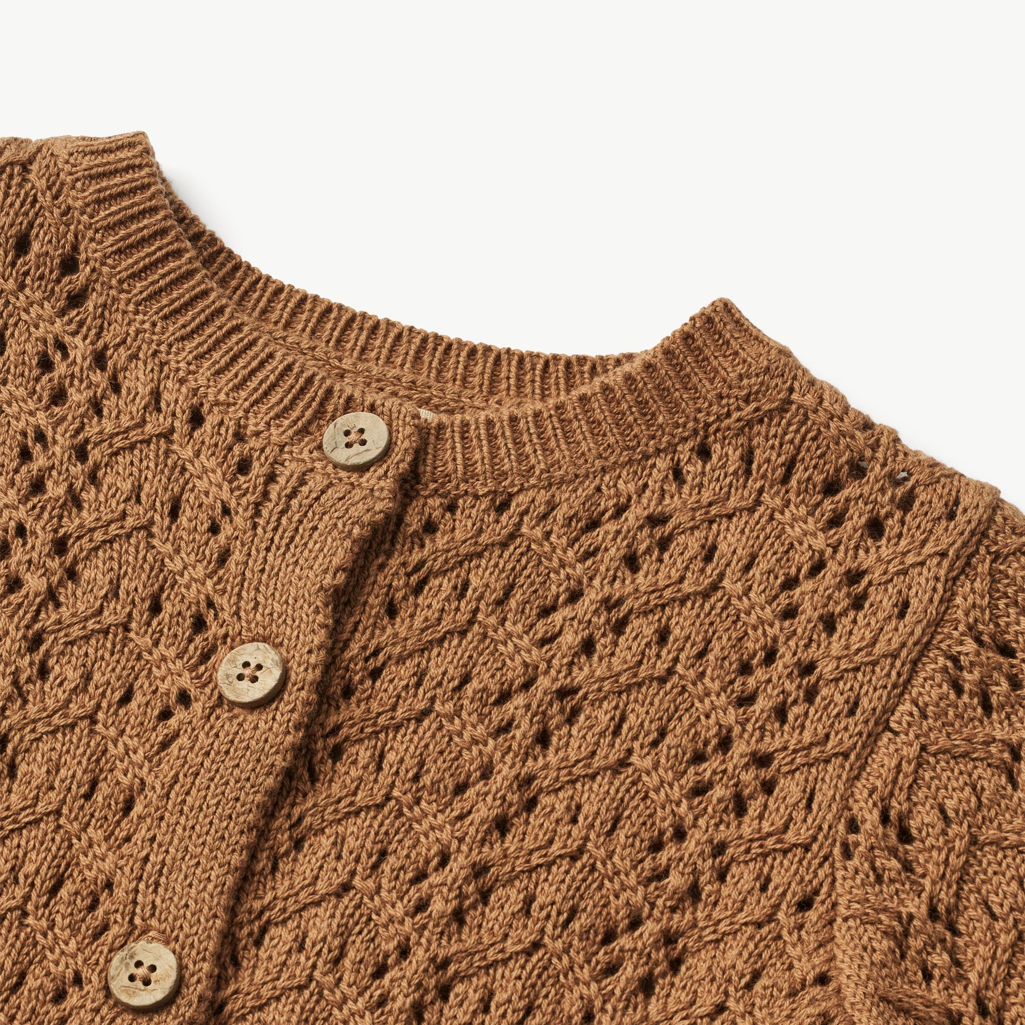 Knit Cardigan Celia | Baby - caramel - Image 4