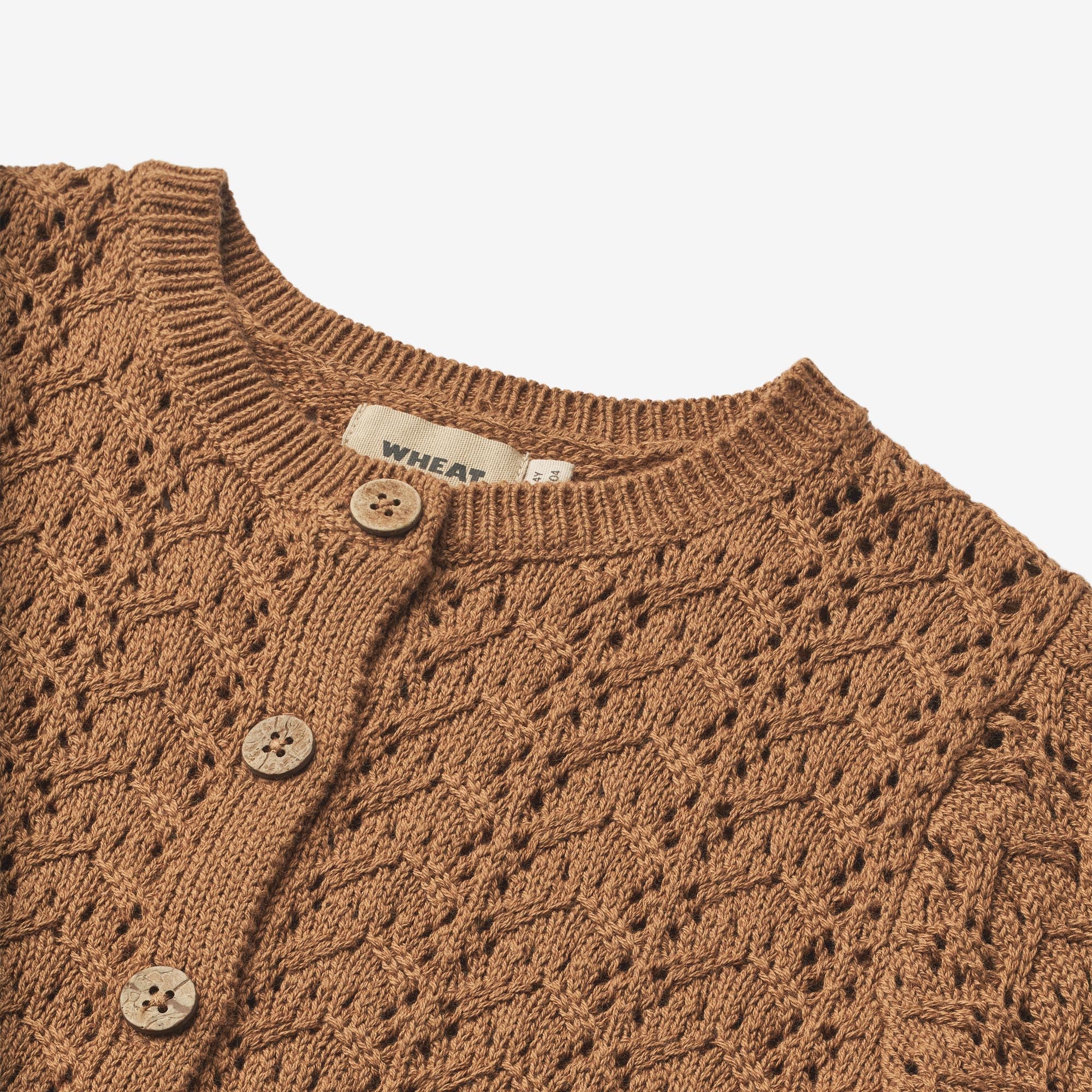 Knit Cardigan Celia - caramel - Image 4
