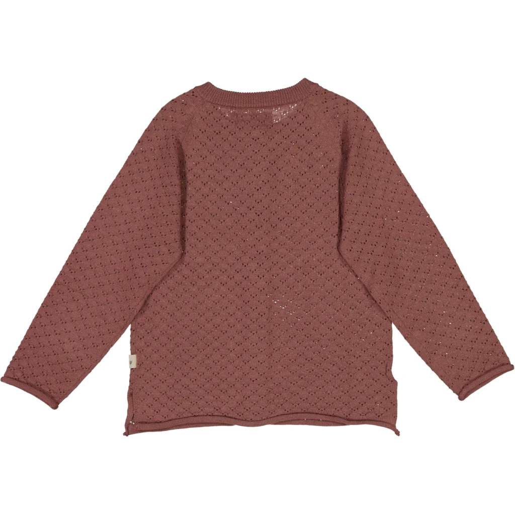 Knit Cardigan Hera - rose brown - Image 2