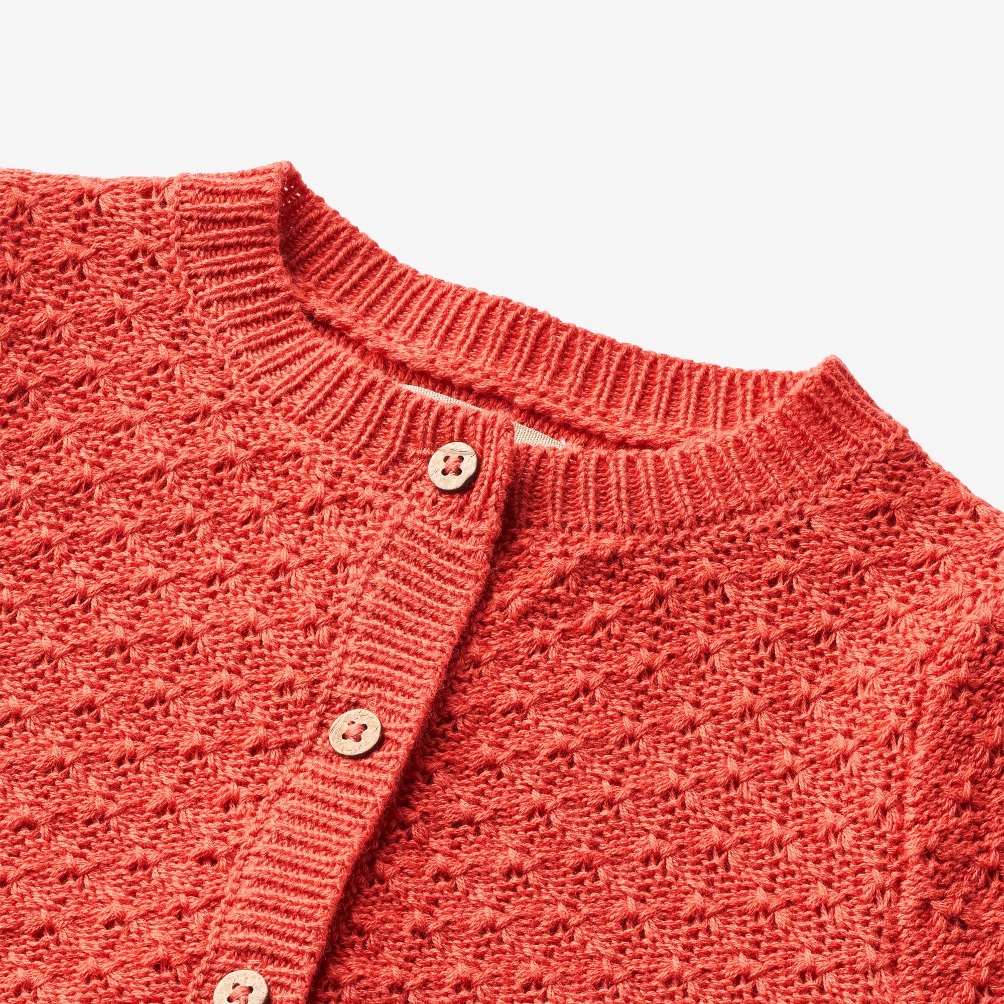 Knit Cardigan Magnella | Baby - candy red - Image 3