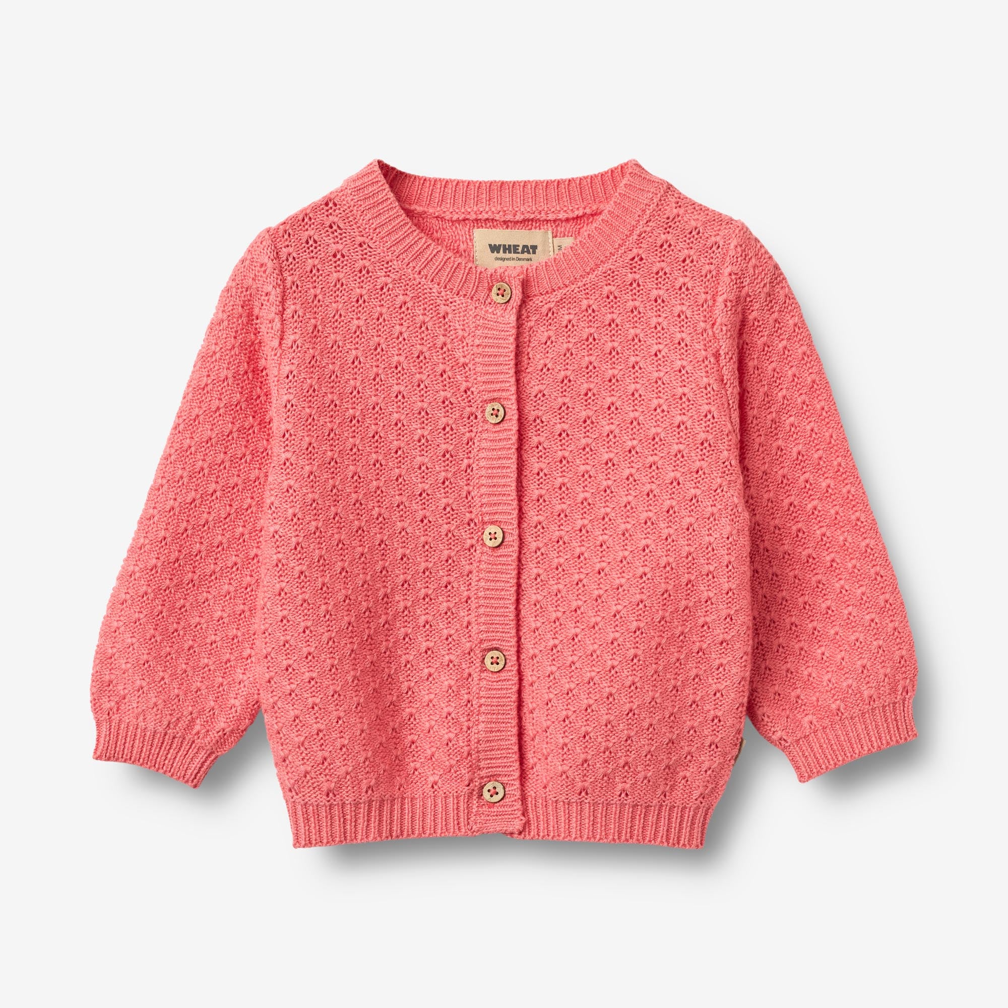 Knit Cardigan Magnella - coral