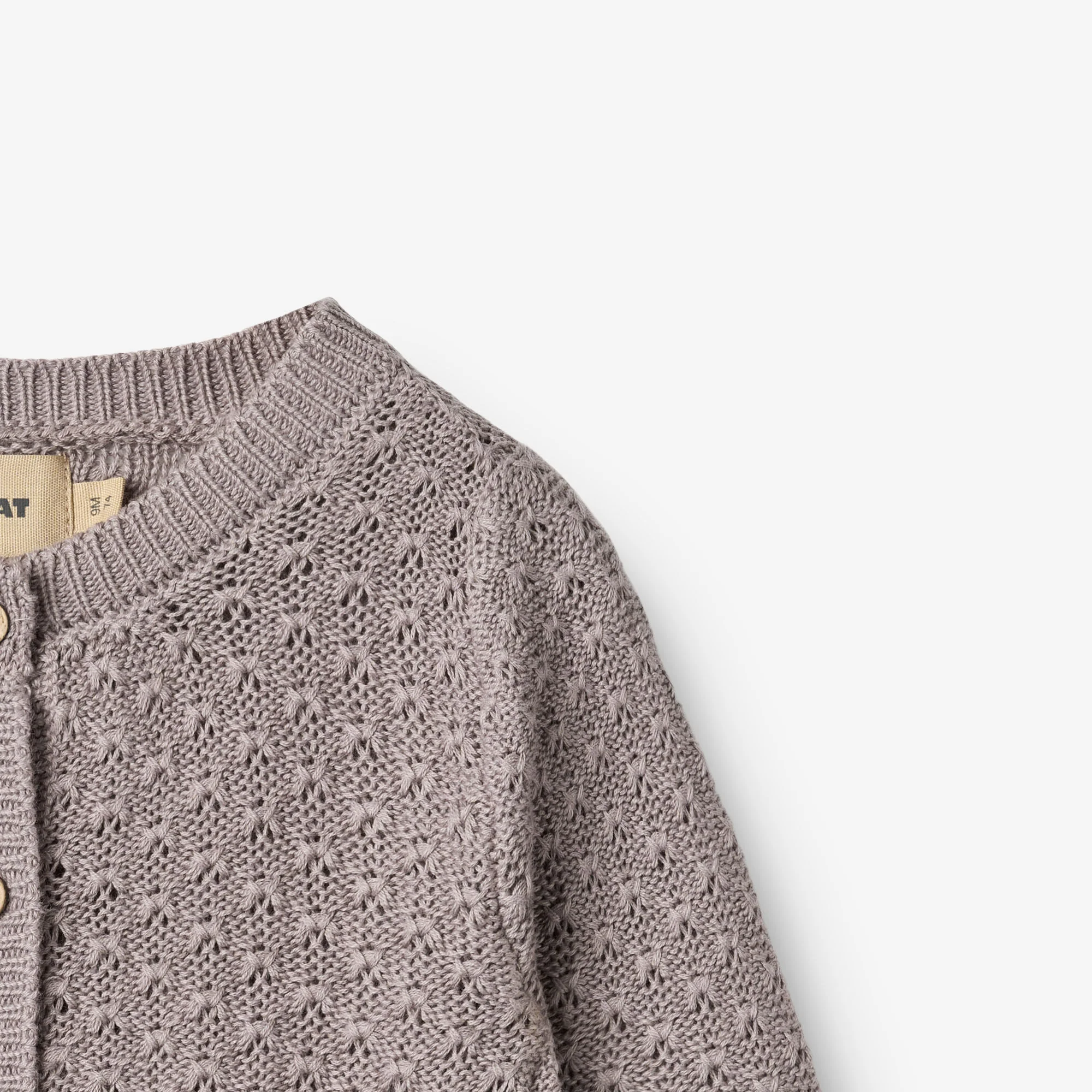 Knit Cardigan Magnella - dusty purple - Image 10