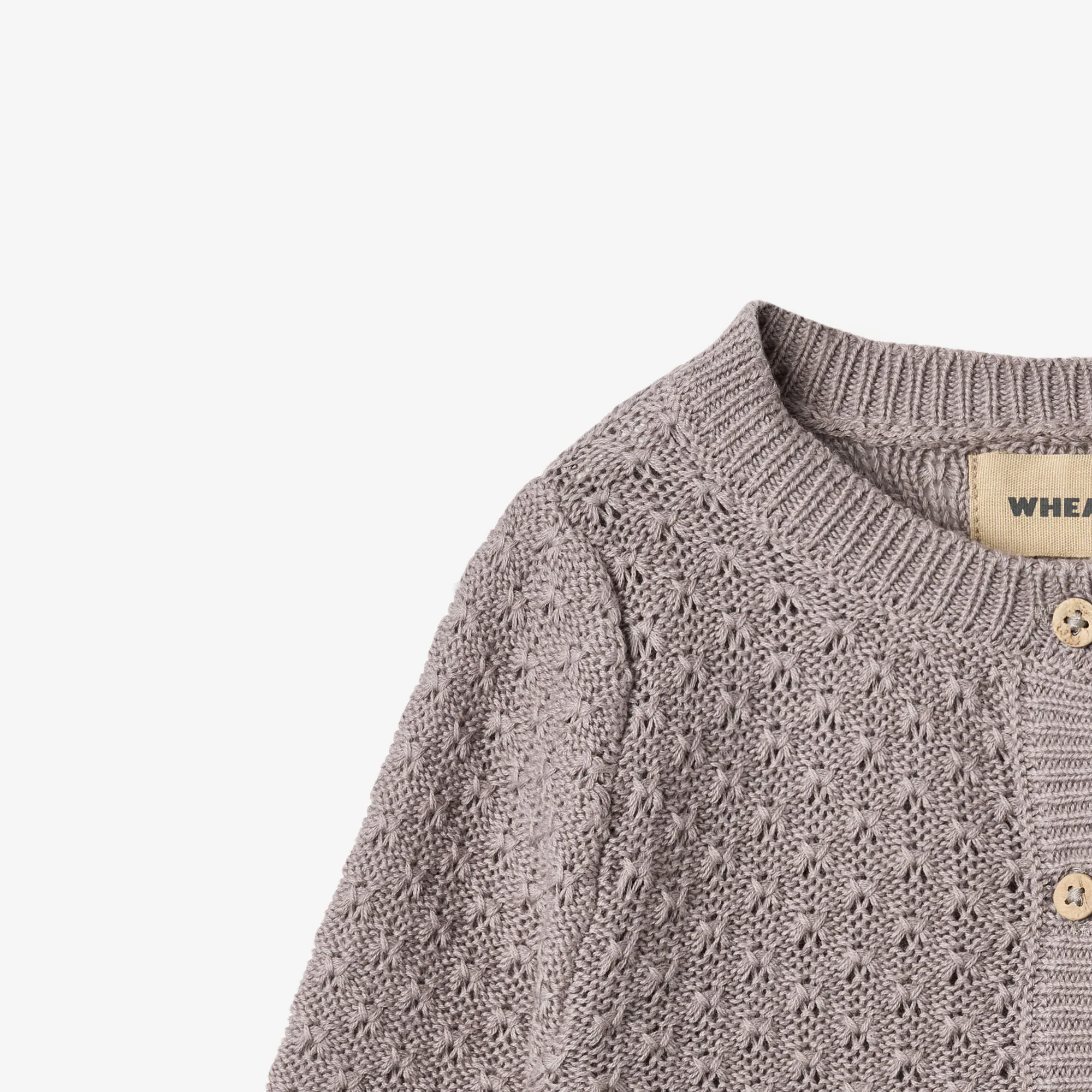 Knit Cardigan Magnella - dusty purple - Image 3