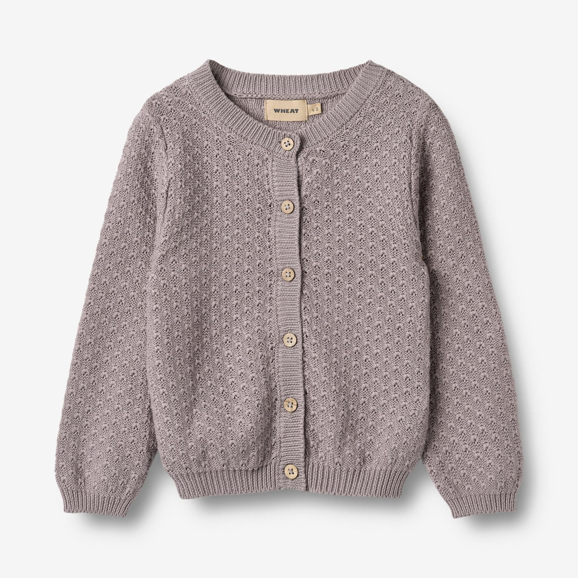 Knit Cardigan Magnella - dusty purple