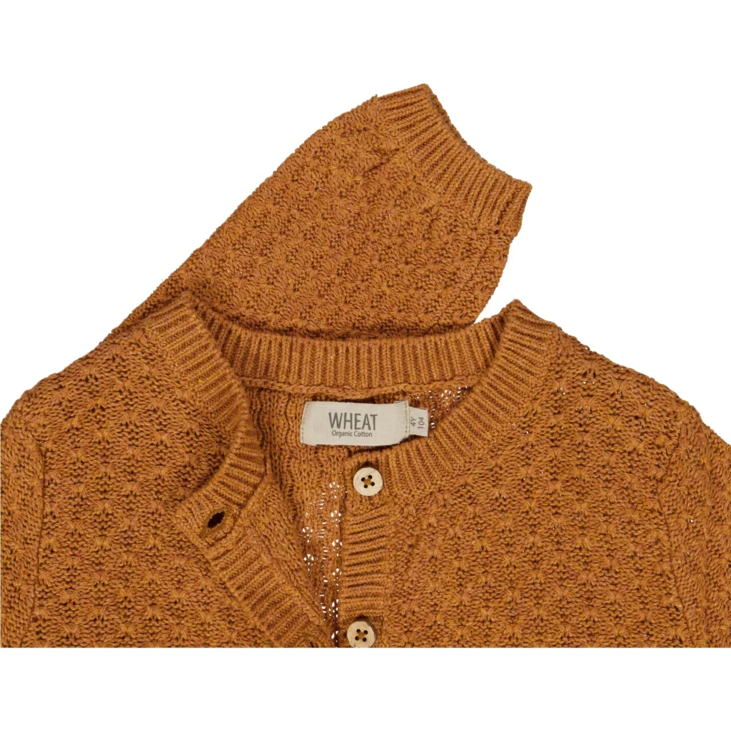 Knit Cardigan Magnella - cinnamon melange - Image 3