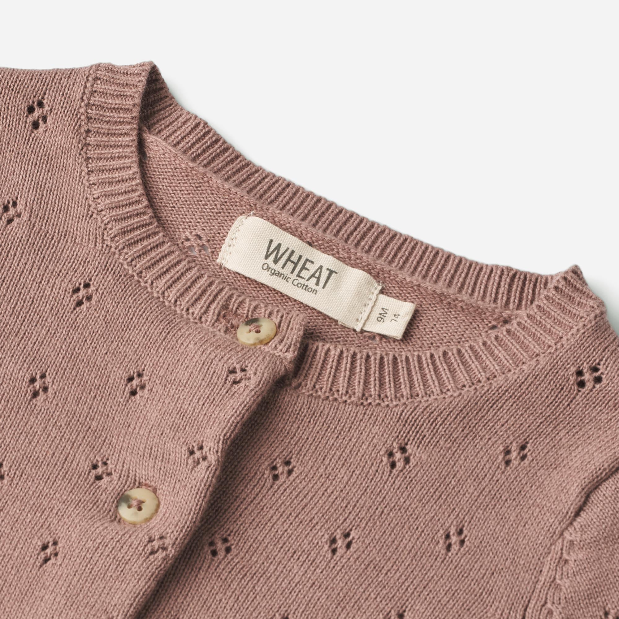 Knit Cardigan Magnella | Baby - lavender rose - Image 3