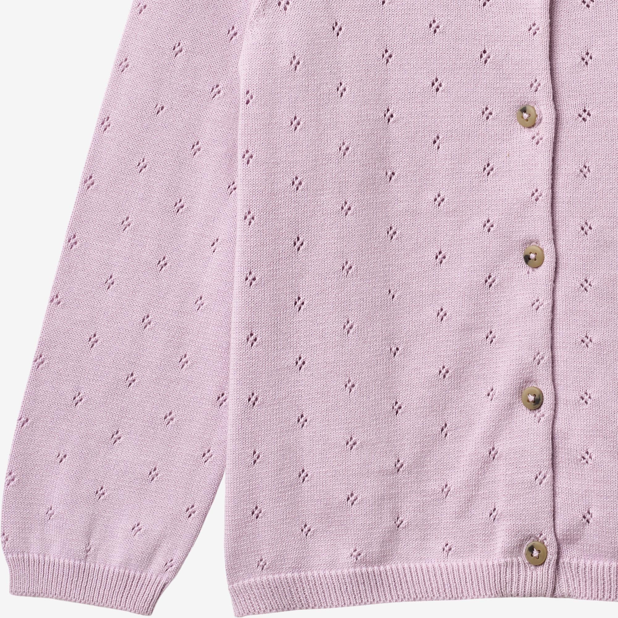 Knit Cardigan Maia - lavender - Image 3