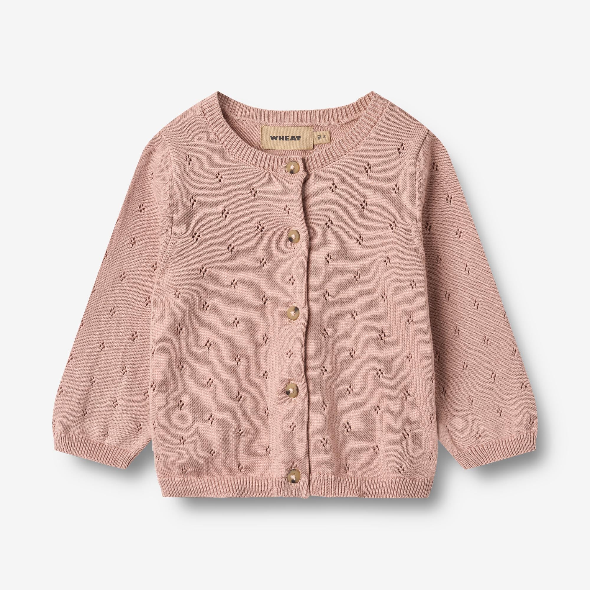 Knit Cardigan Maia - rose powder