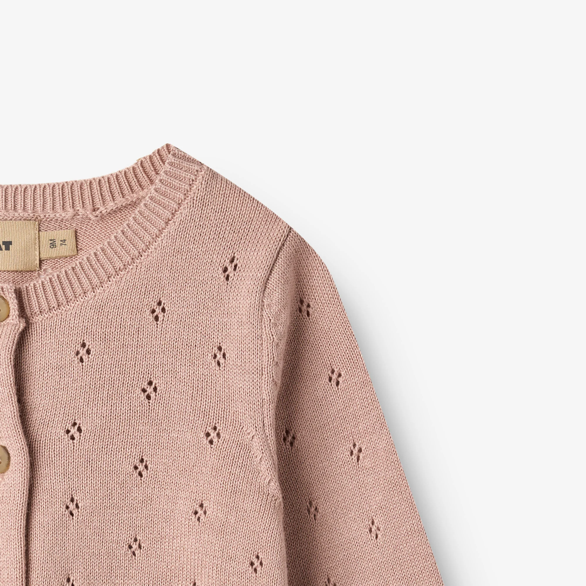 Knit Cardigan Maia - rose powder - Image 2