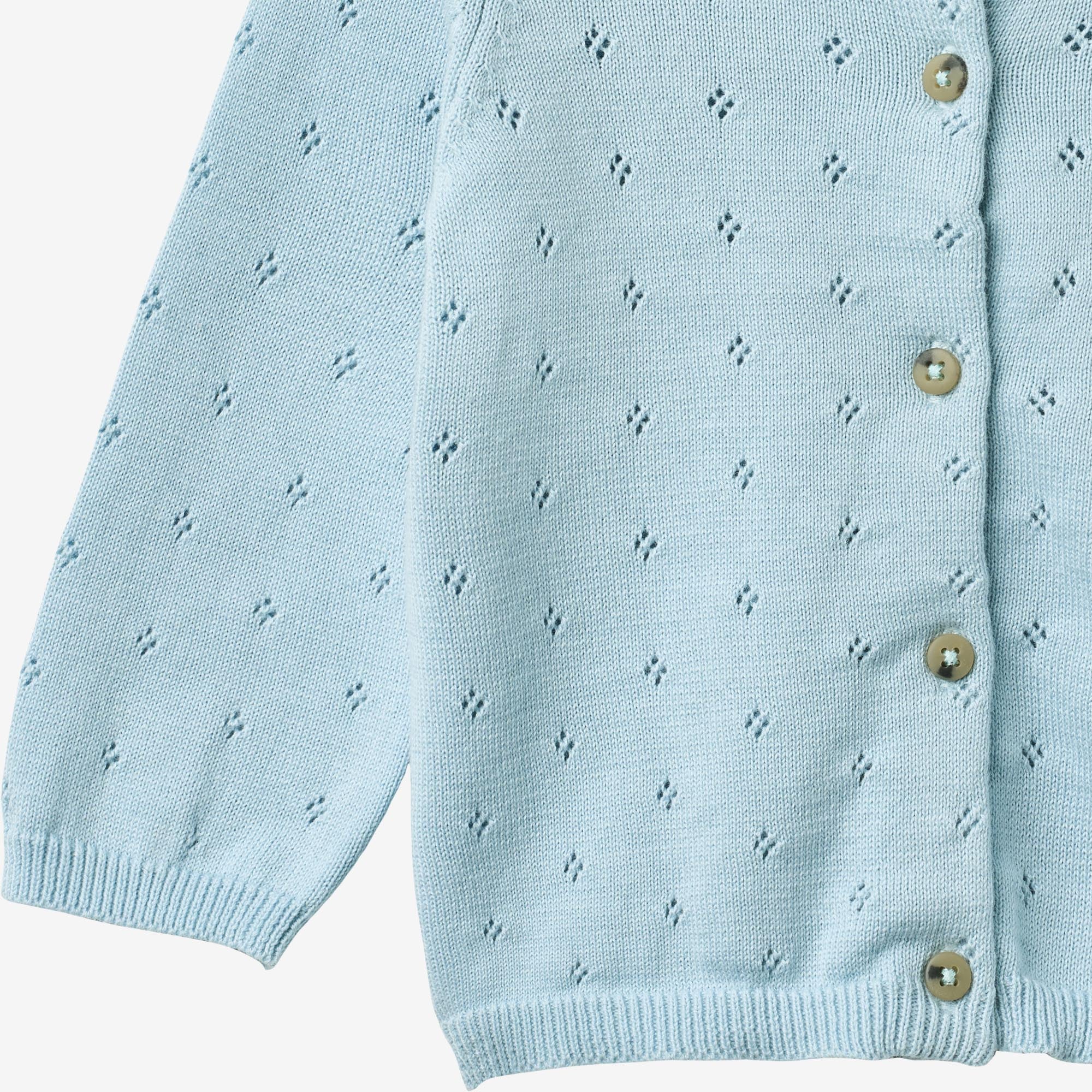 Knit Cardigan Maia - summer sky - Image 3