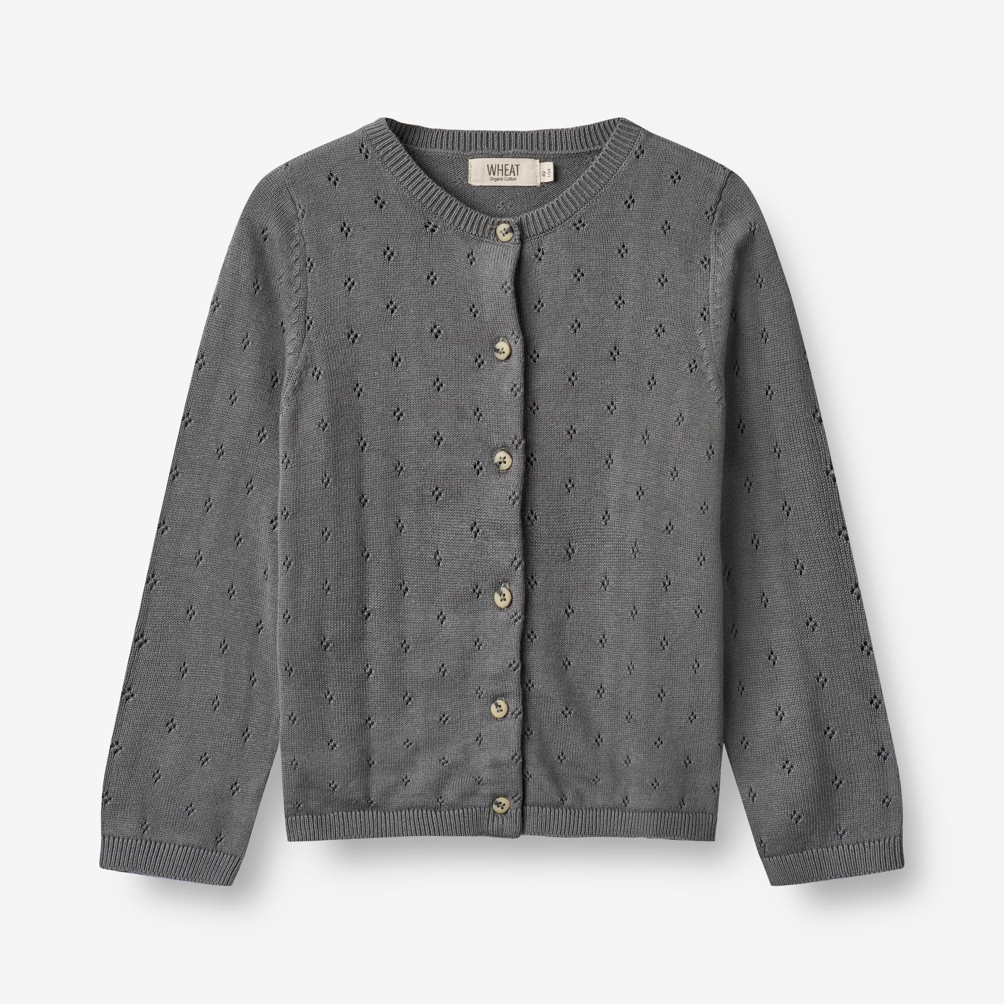 Knit Cardigan Maia - autumn sky