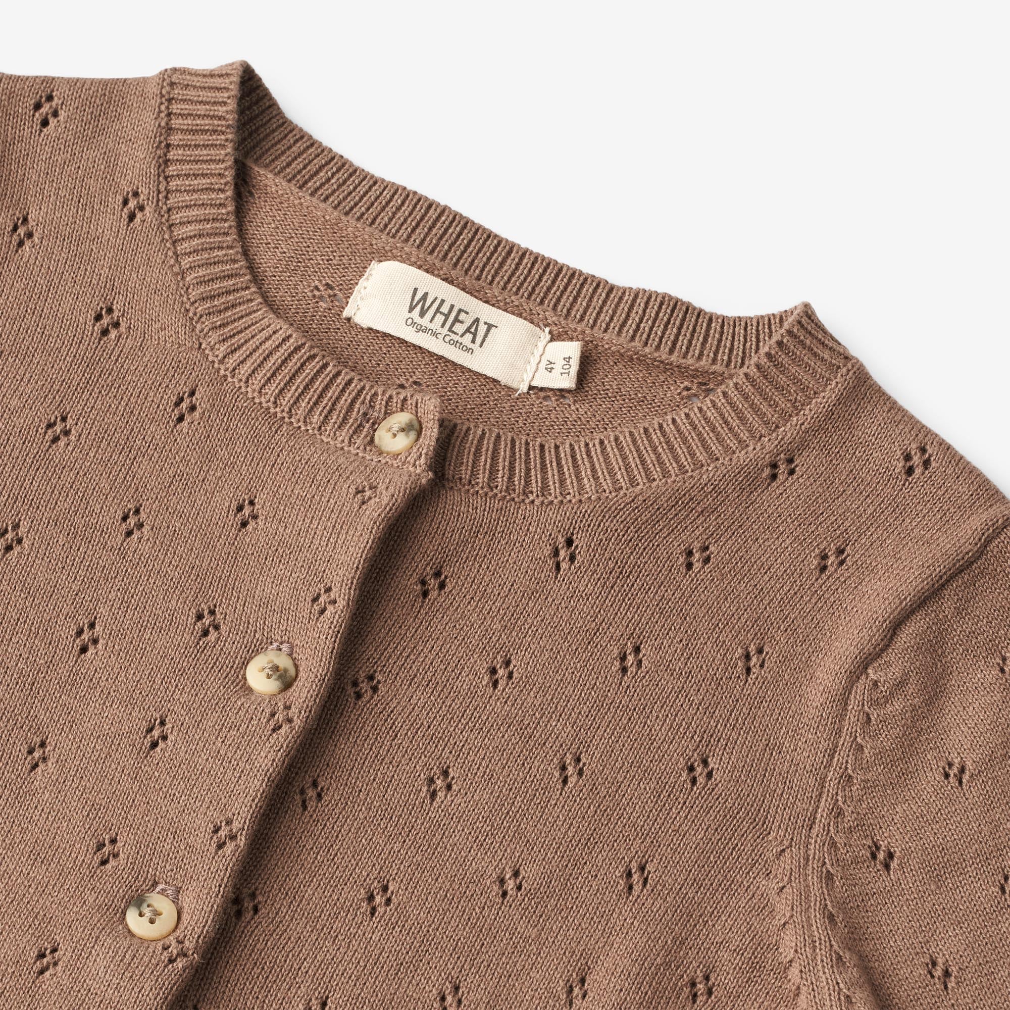 Knit Cardigan Maia - cocoa brown - Image 3