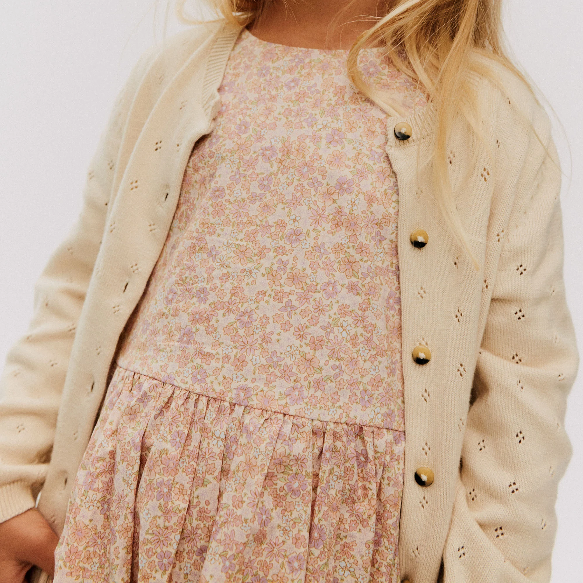 Knit Cardigan Maia - sandshell - Image 2