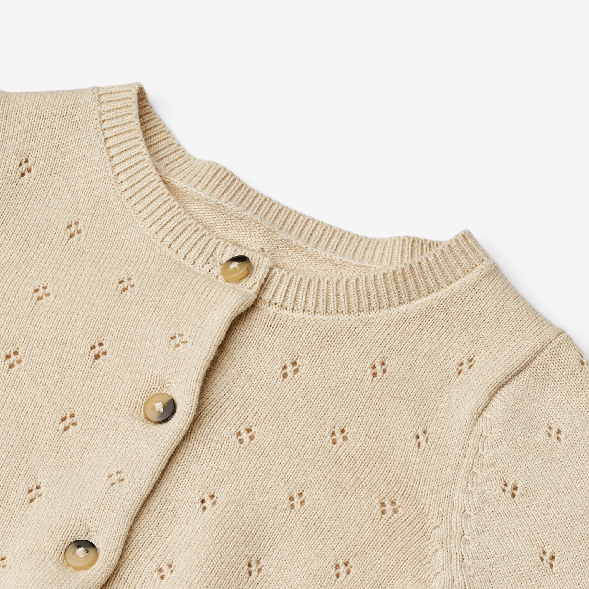Knit Cardigan Maia - sandshell - Image 4