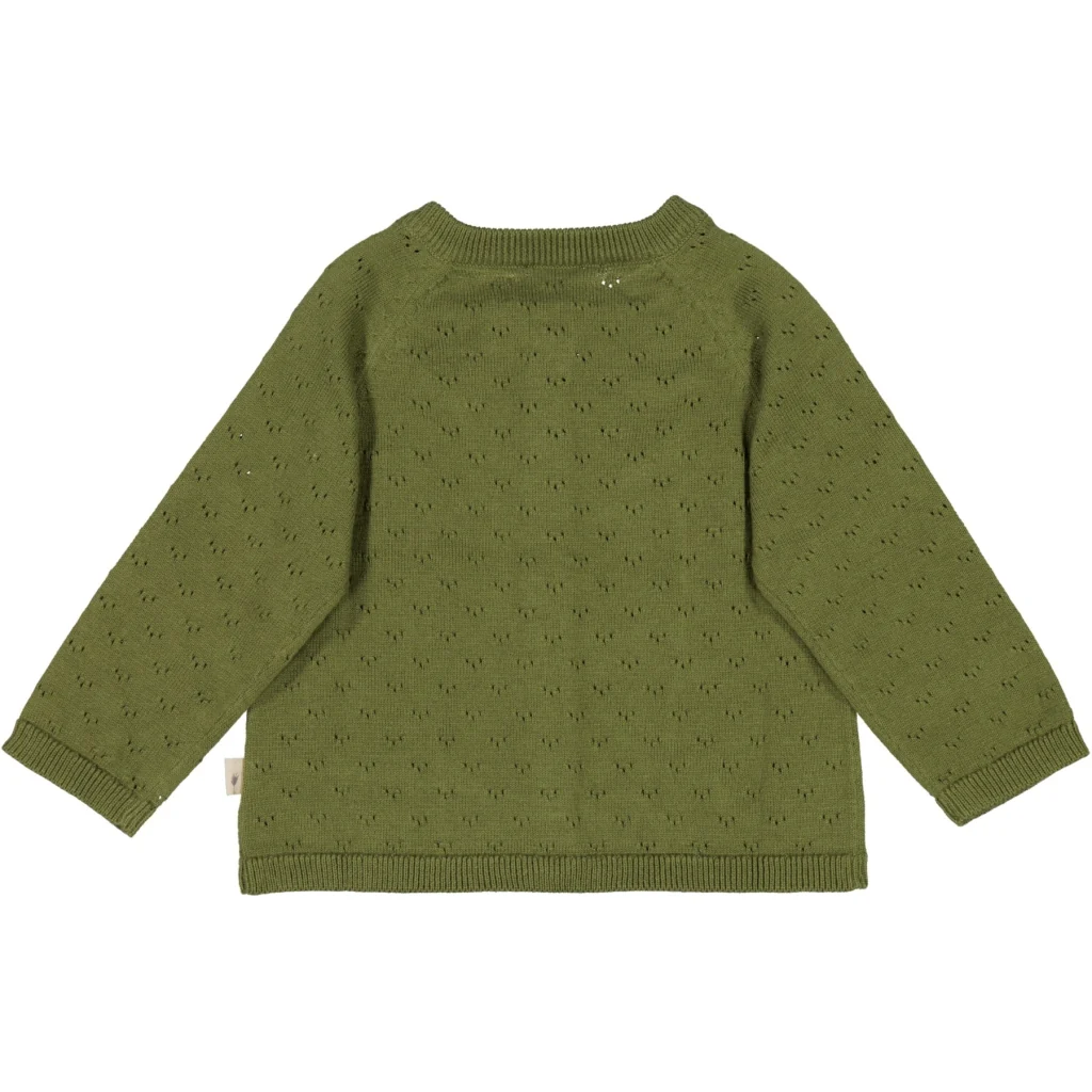 Knit Cardigan Maja - winter moss - Image 2