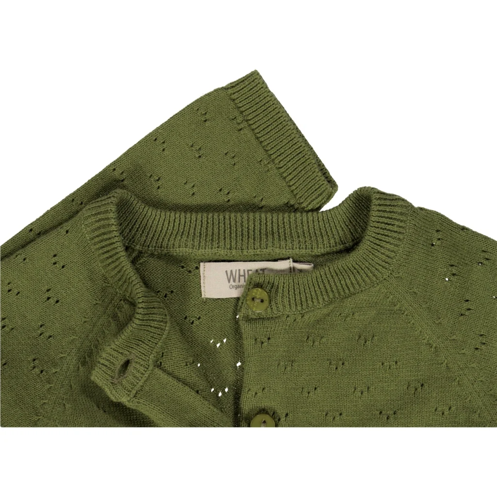 Knit Cardigan Maja - winter moss - Image 3