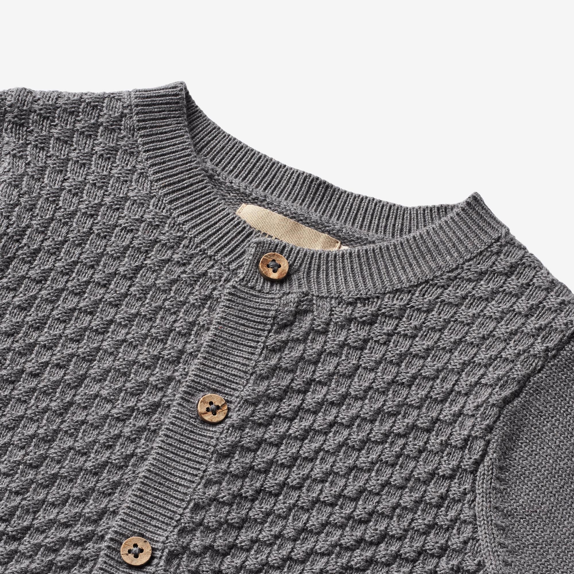Knit Cardigan Siggi - stormy blue - Image 3