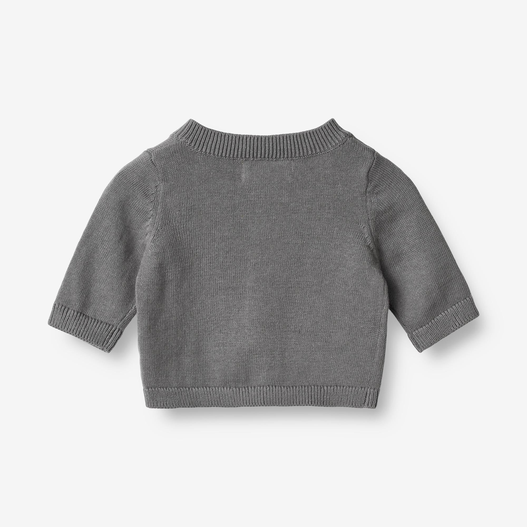 Knit Cardigan Sofus | Baby - autumn sky - Image 2