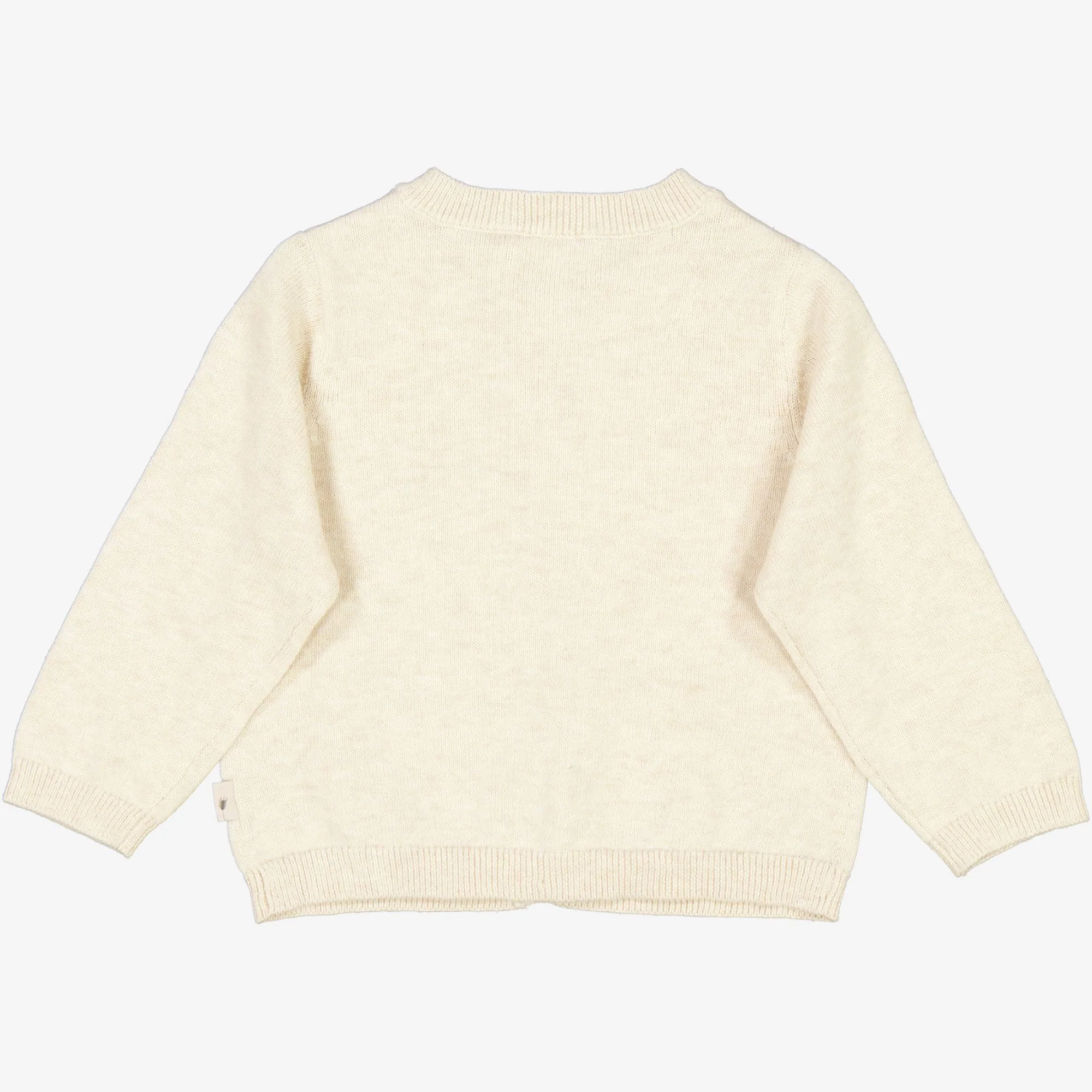 Knit Cardigan Suzy Embroidery | Baby - cloud melange - Image 2