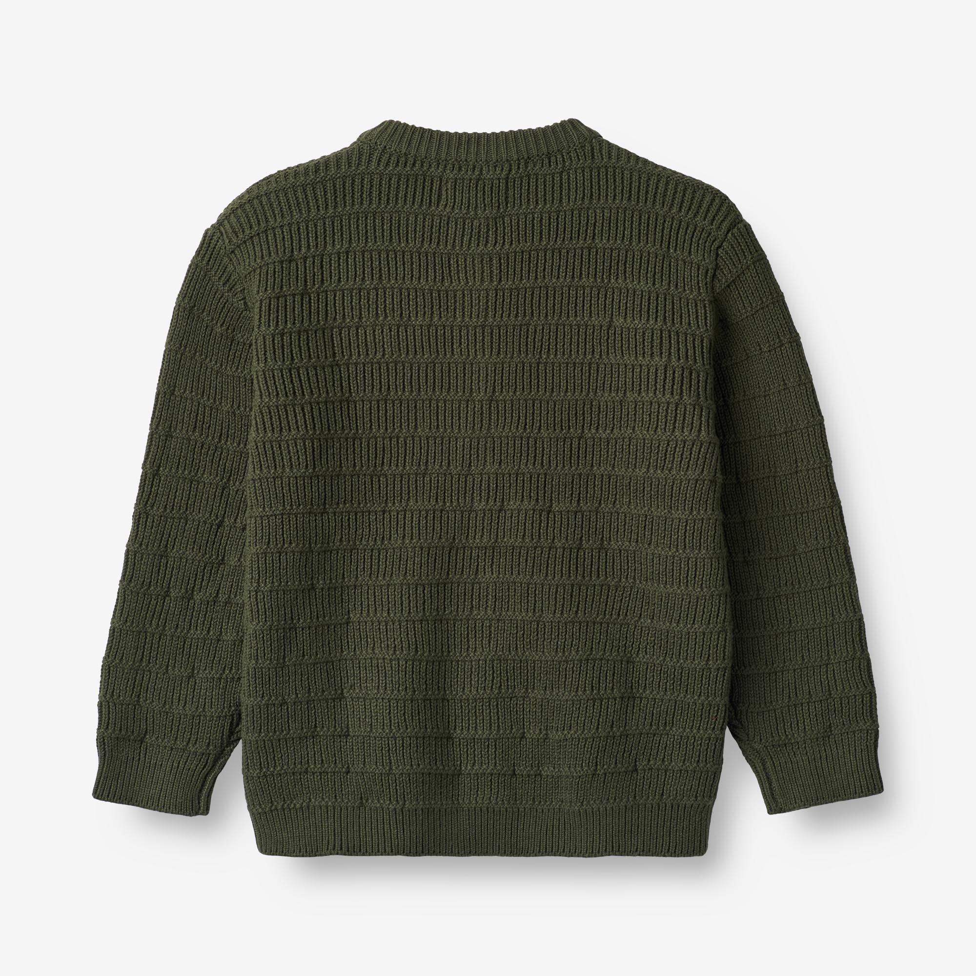 Knit Cardigan Villy - forest night - Image 2