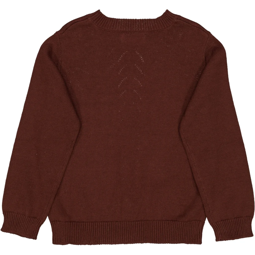 Knit Pullover Gaby - maroon - Image 2