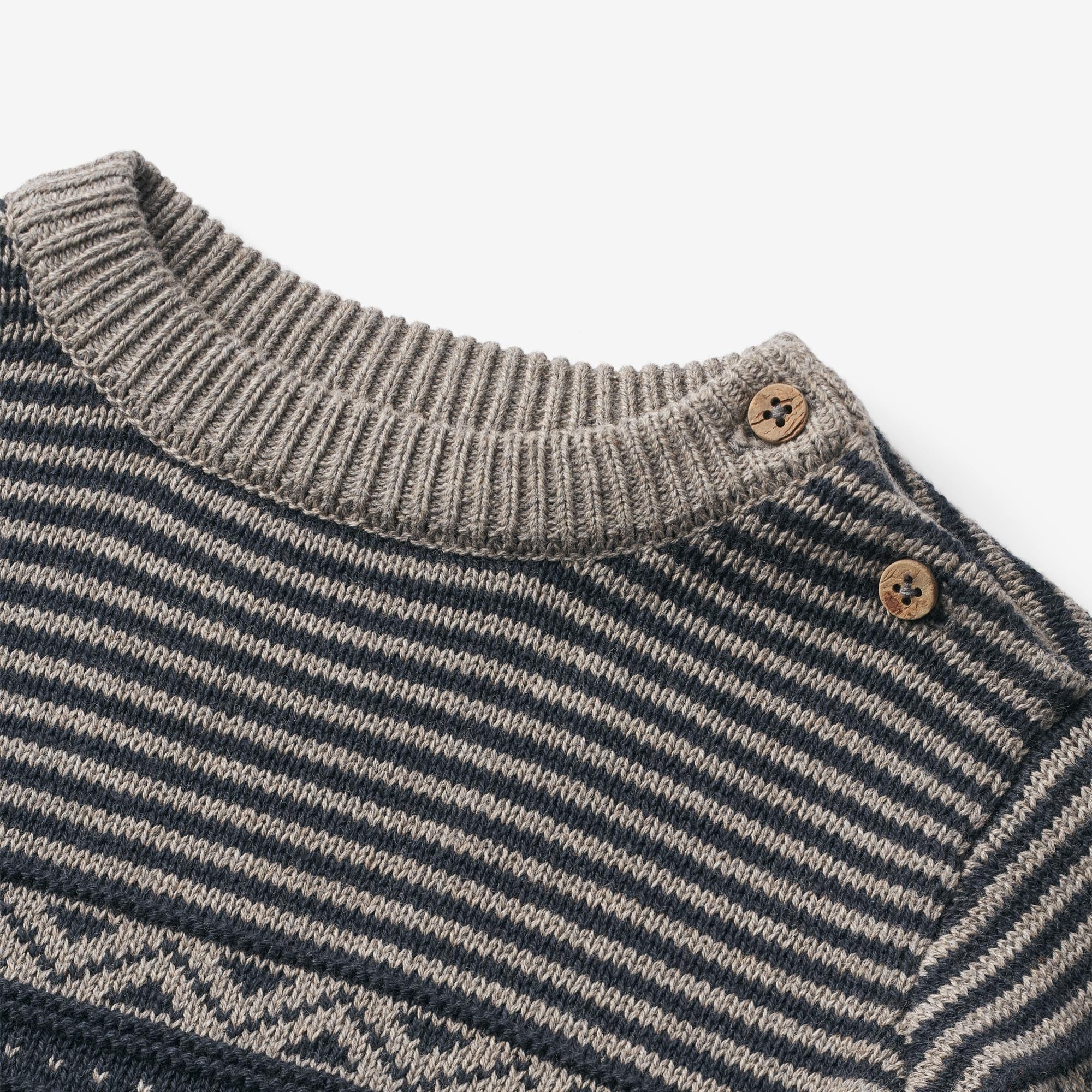 Knit Pullover Jan | Baby - navy - Image 3