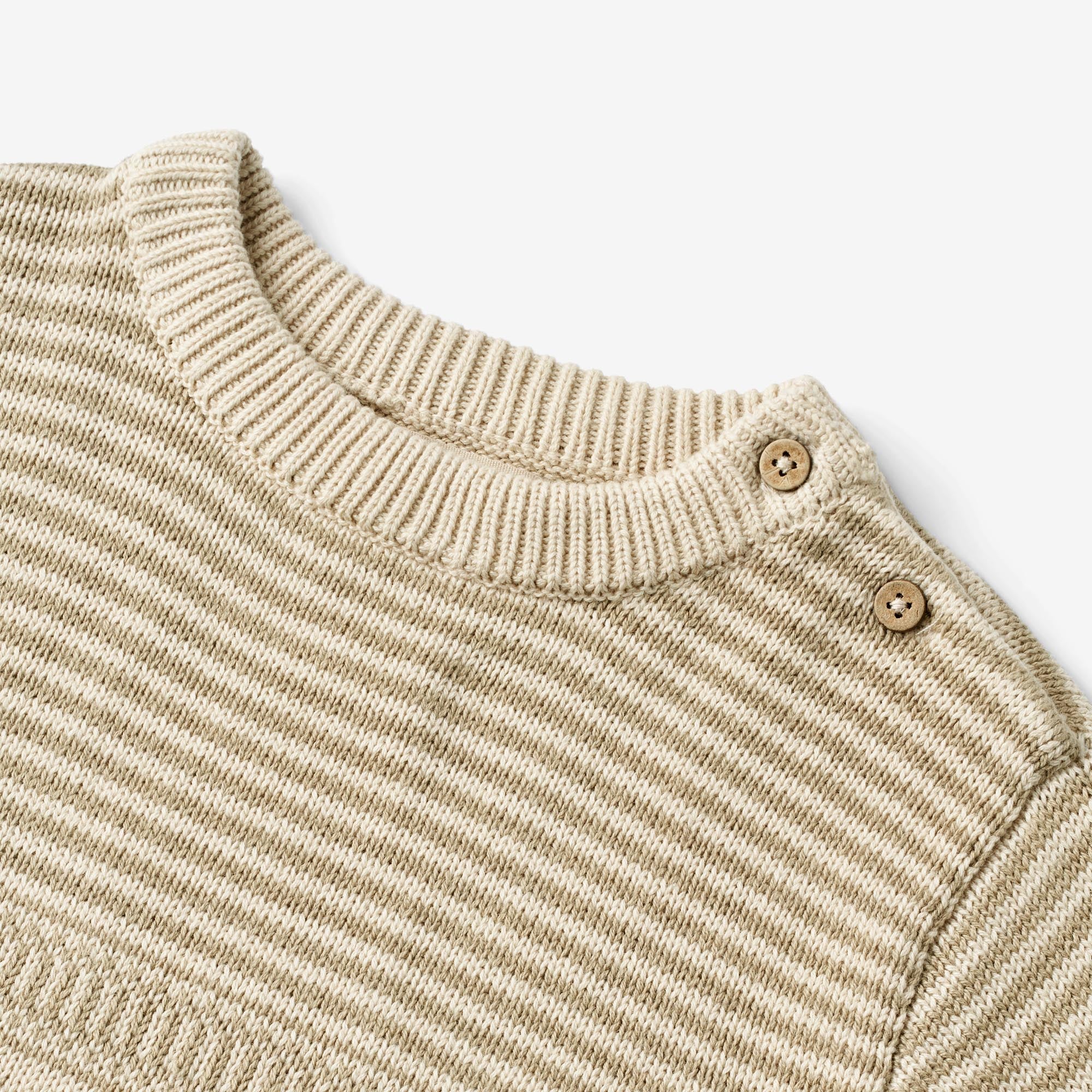 Knit Pullover Jan - grey sand - Image 3