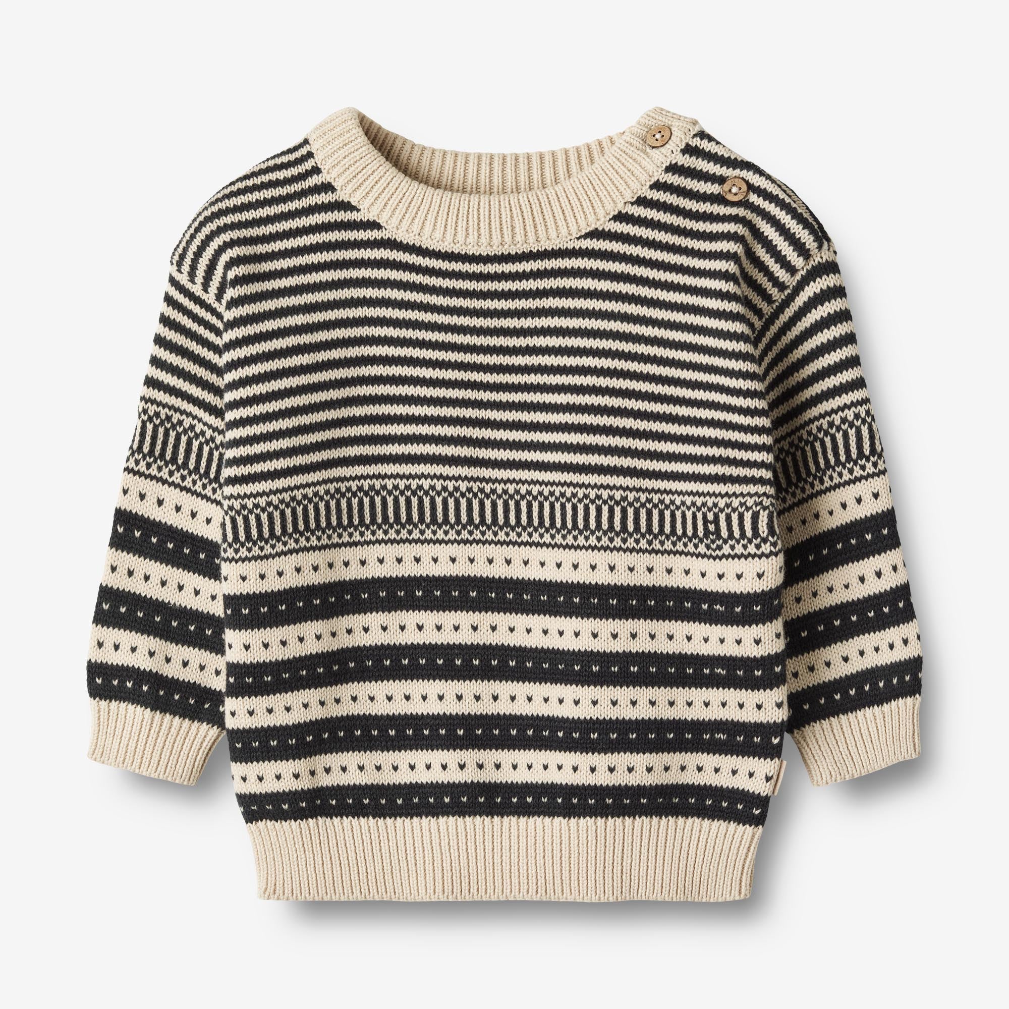 Knit Pullover Jan - navy