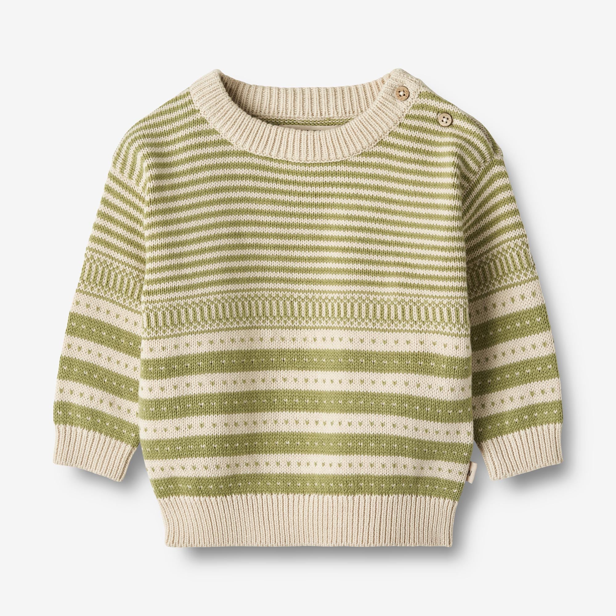 Knit Pullover Jan - sage