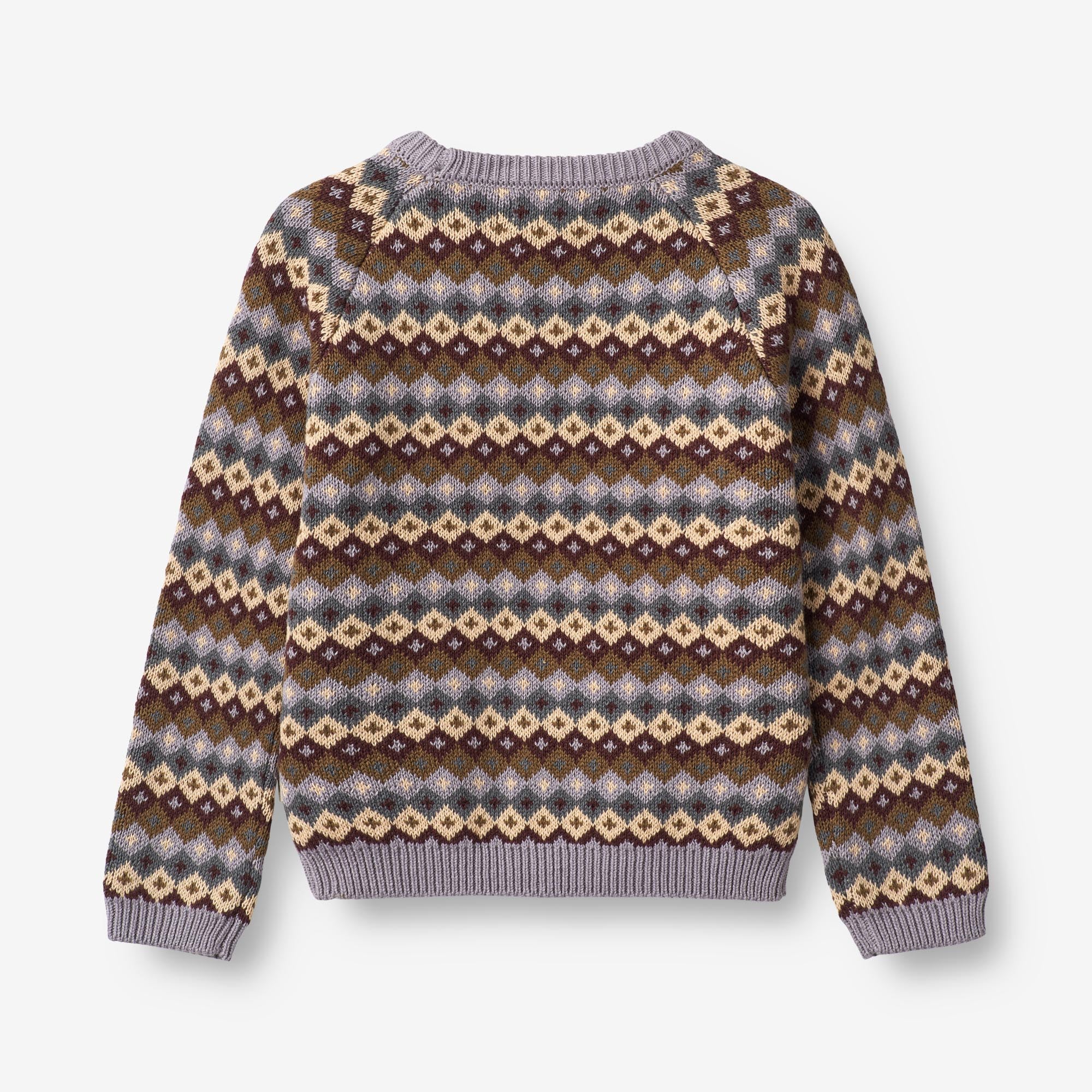 Knit Pullover Mimi Jacquard - multi lavender - Image 2