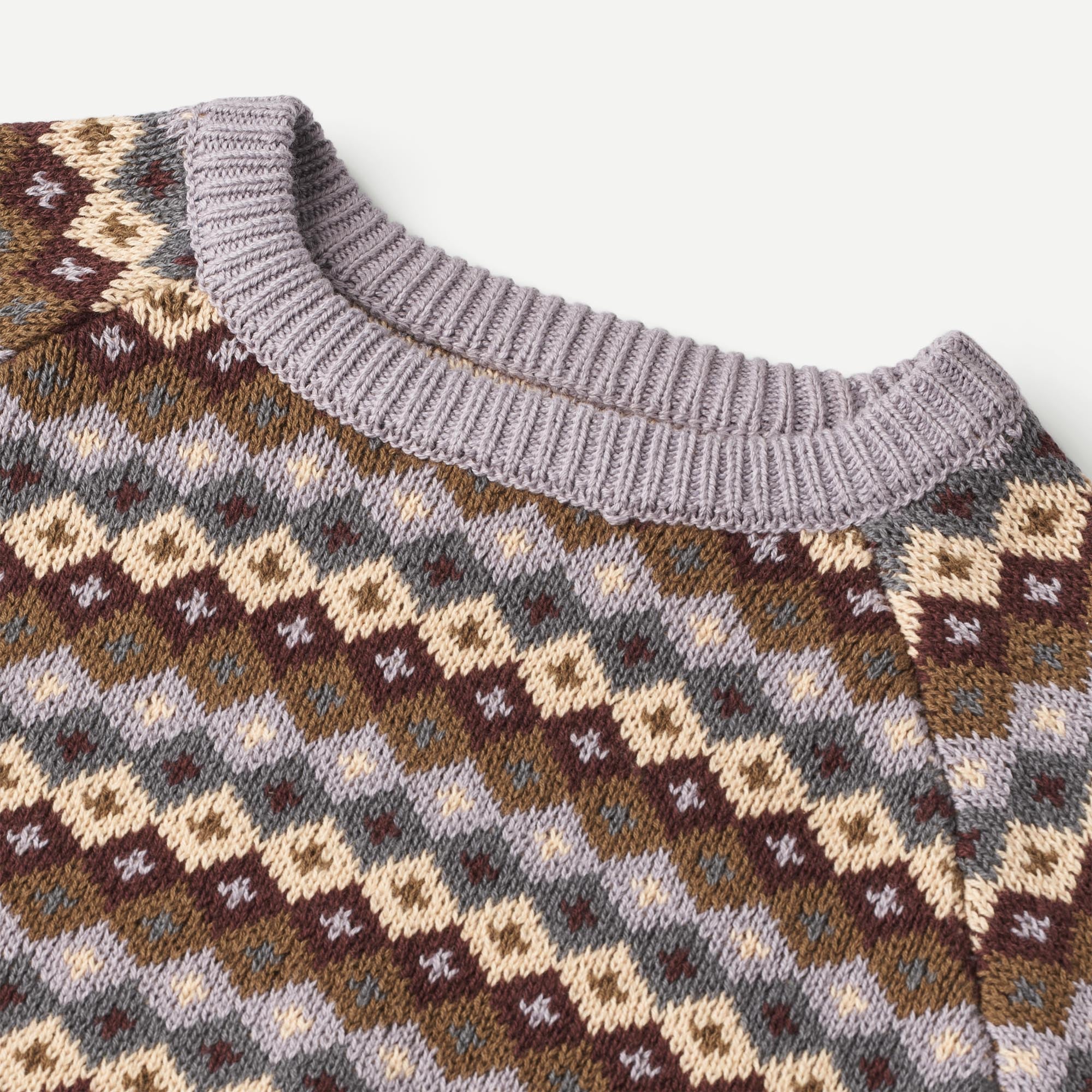 Knit Pullover Mimi Jacquard - multi lavender - Image 3