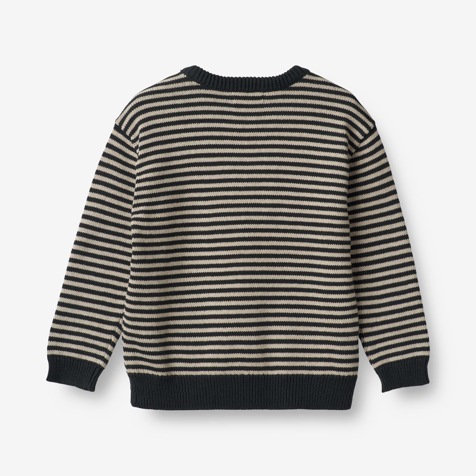 Knit Pullover Morgan - navy stripe - Image 2
