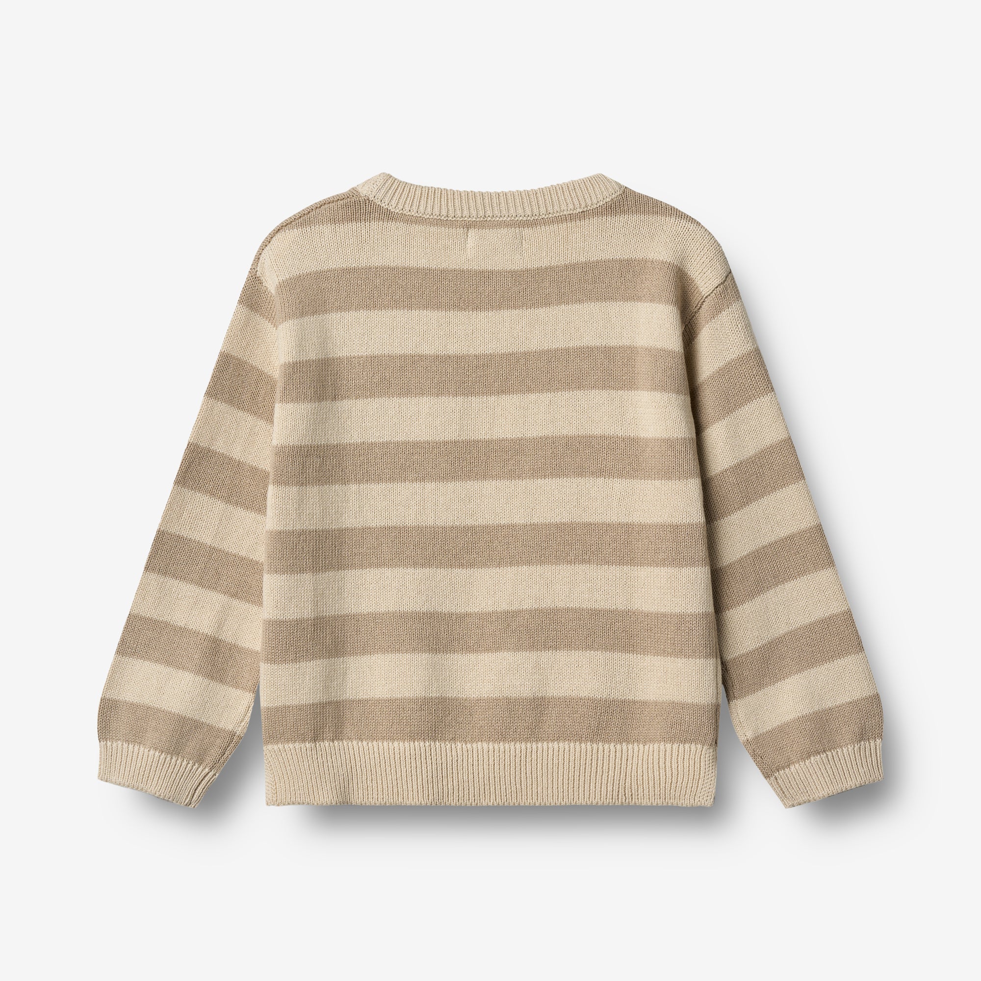 Knit Pullover Morgan - beige stripe - Image 3