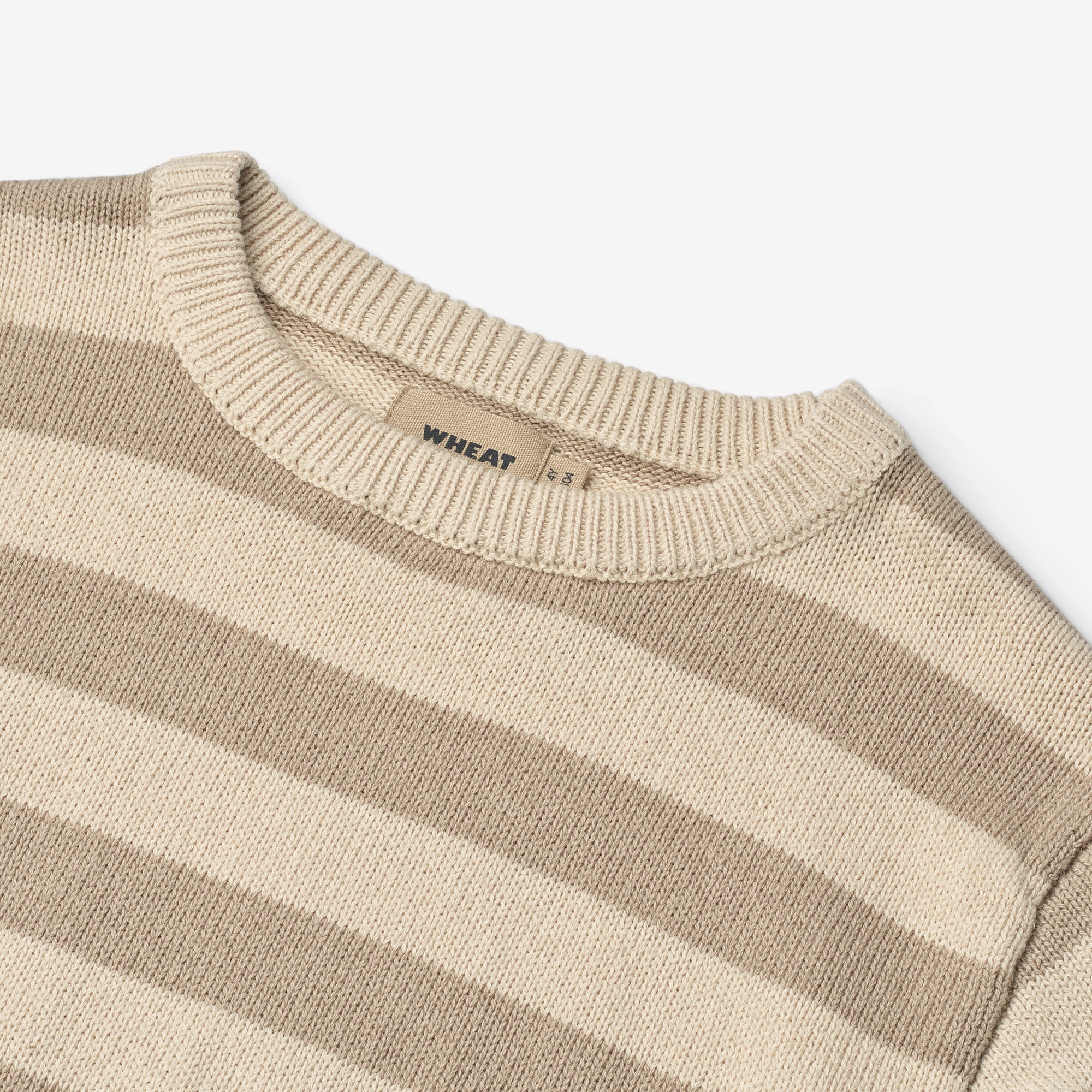 Knit Pullover Morgan - beige stripe - Image 4