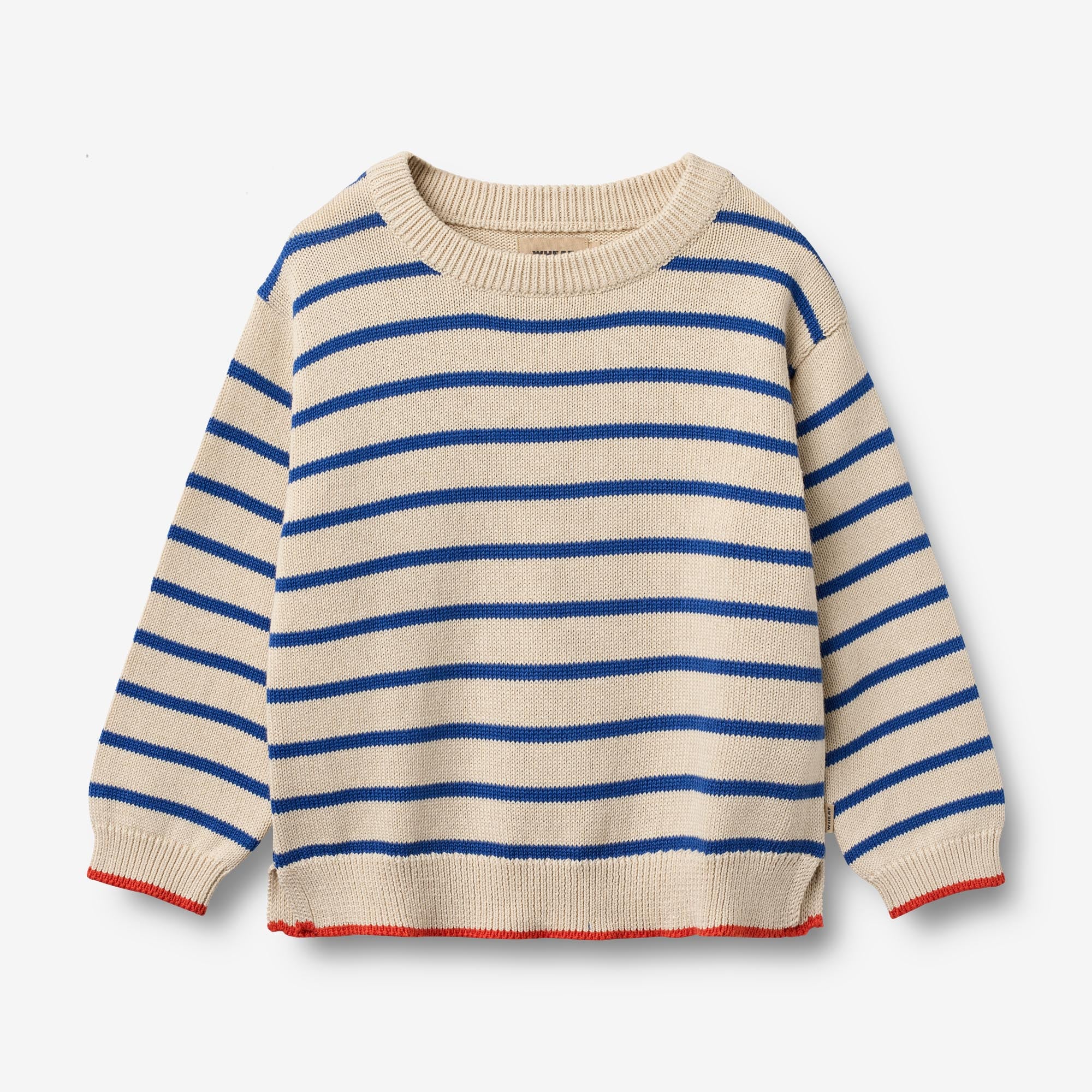 Knit Pullover Morgan - true blue stripe