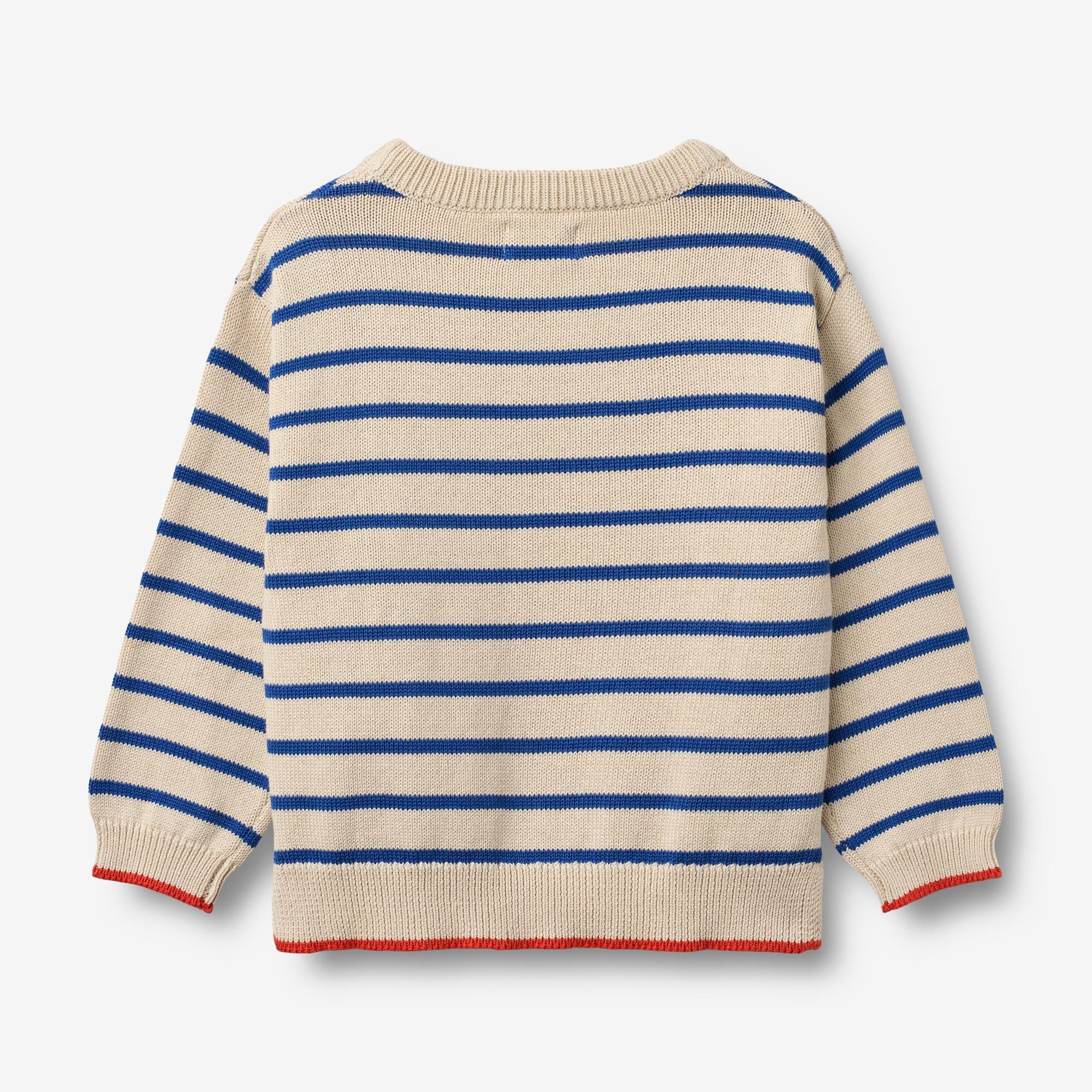Knit Pullover Morgan - true blue stripe - Image 2