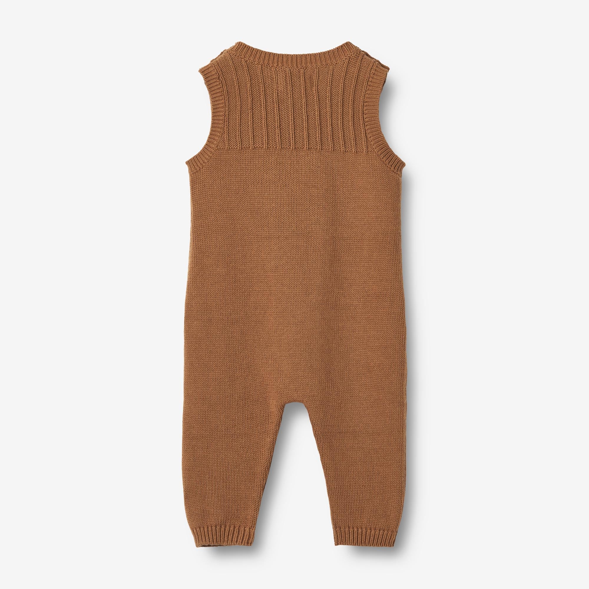 Knit Romper Vigge | Baby - caramel - Image 3