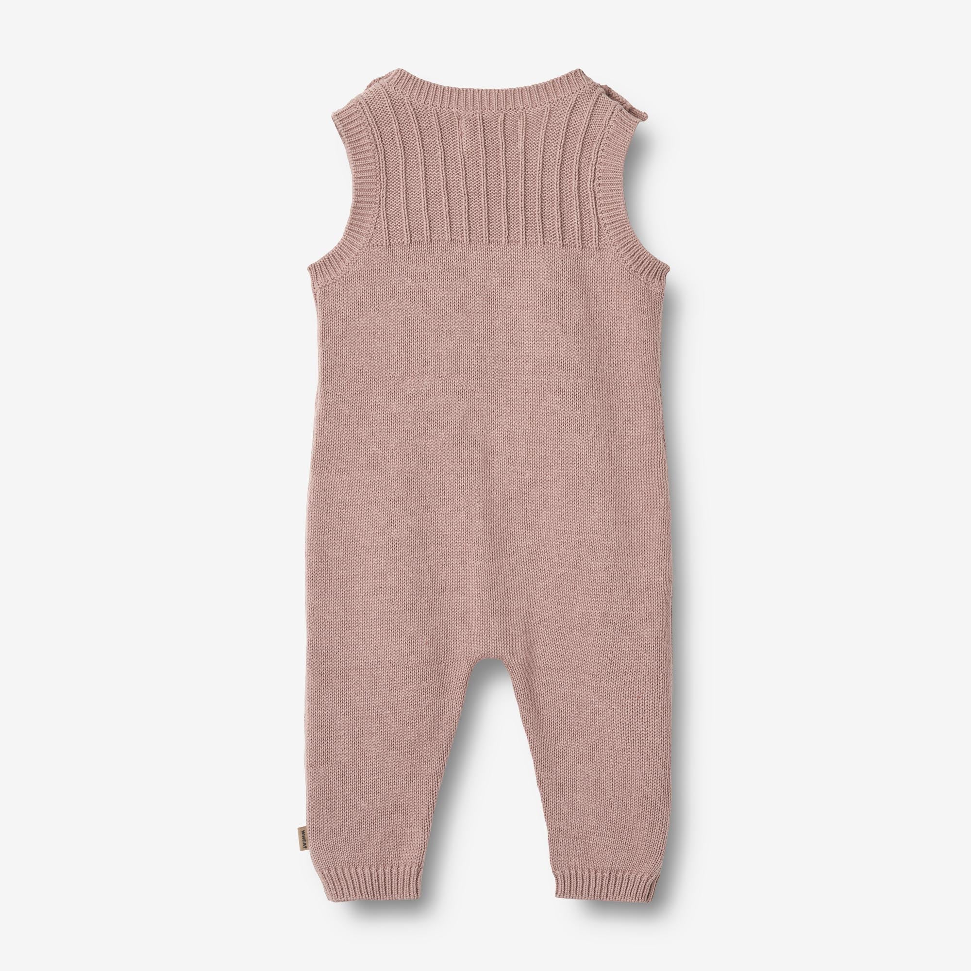 Knit Romper Vigge | Baby - dry rose - Image 2